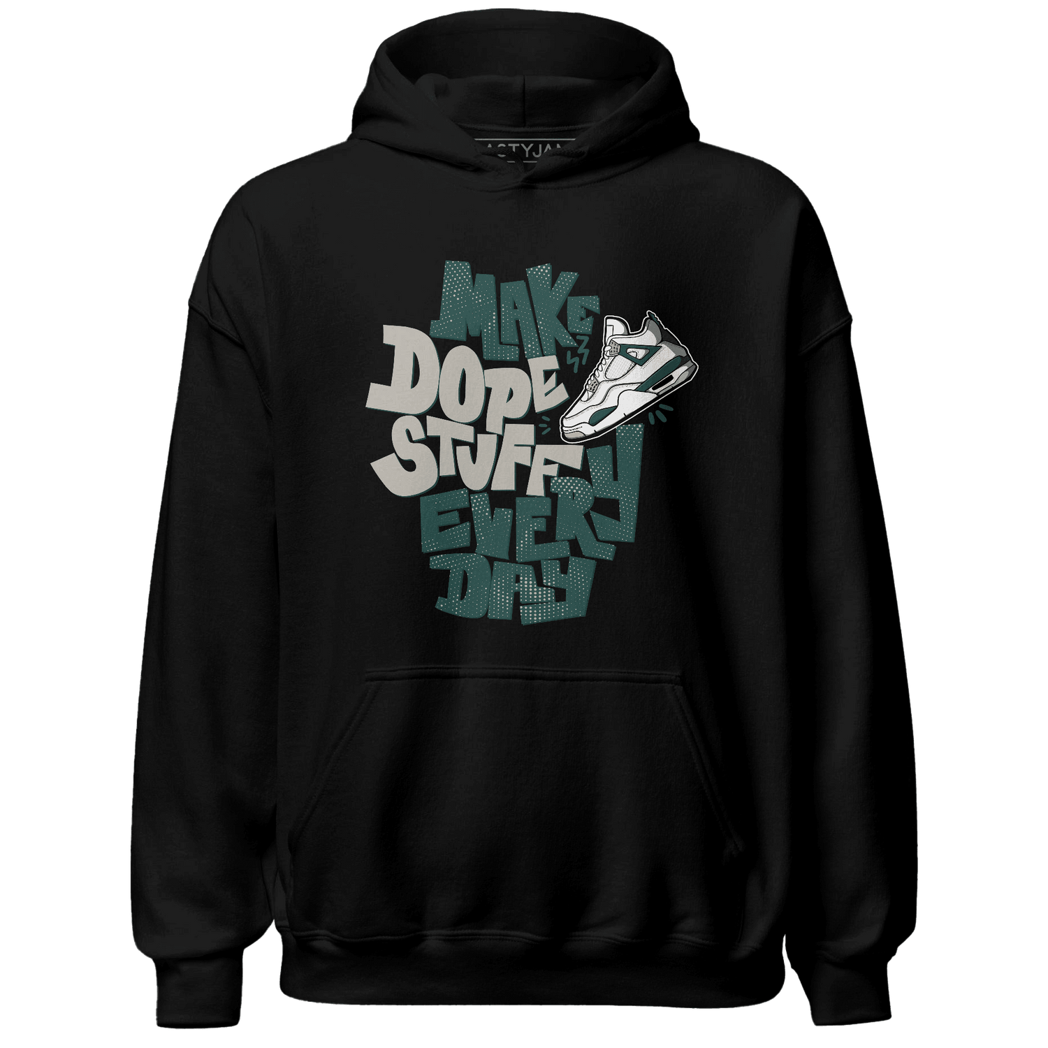 Oxidized Green 4s Hoodie Match Dope Sneaker - NastyJamz