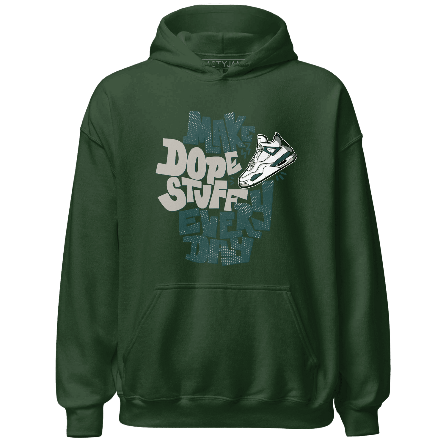 Oxidized Green 4s Hoodie Match Dope Sneaker - NastyJamz