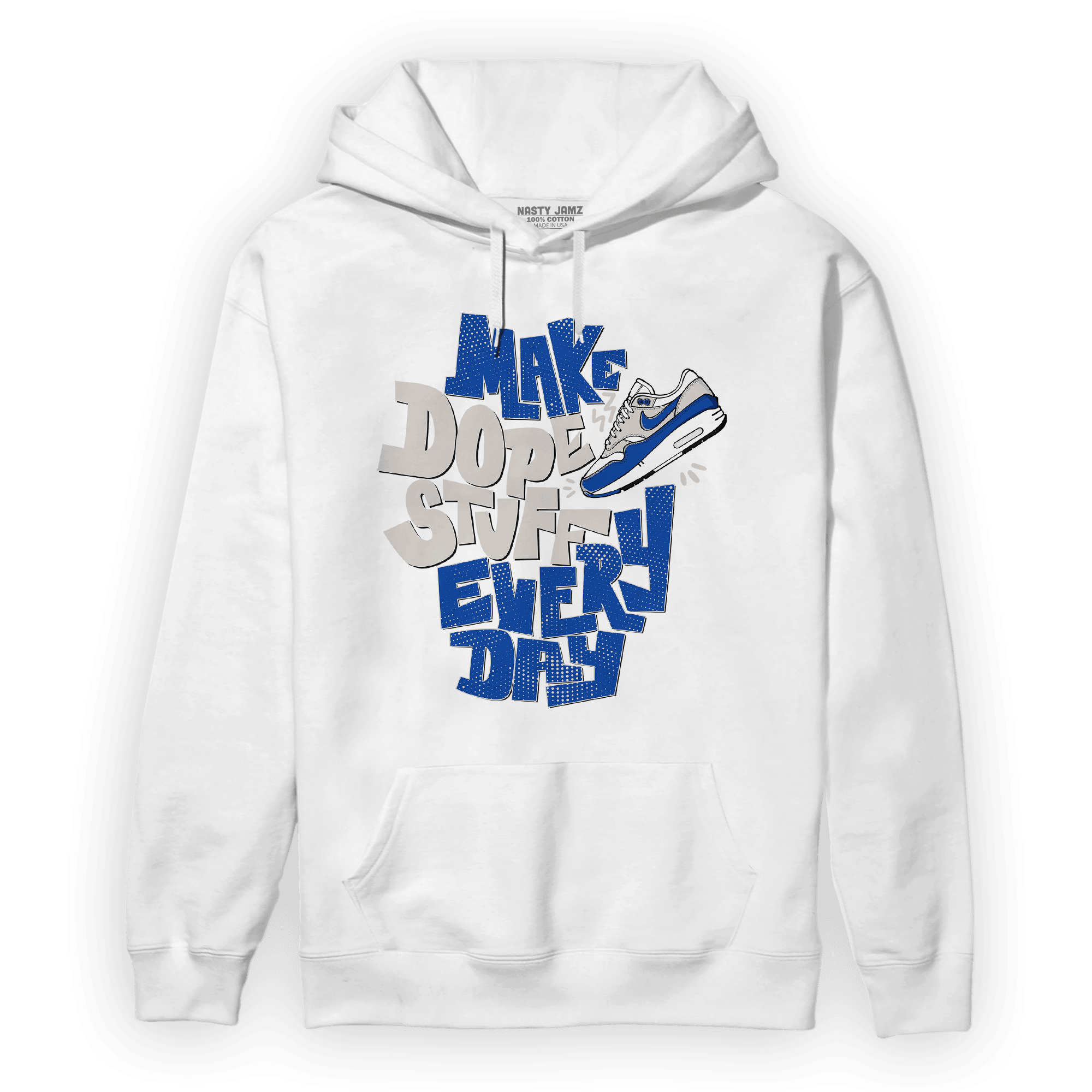 Air Max 1 86 Royal Hoodie Match Dope Sneaker - NastyJamz
