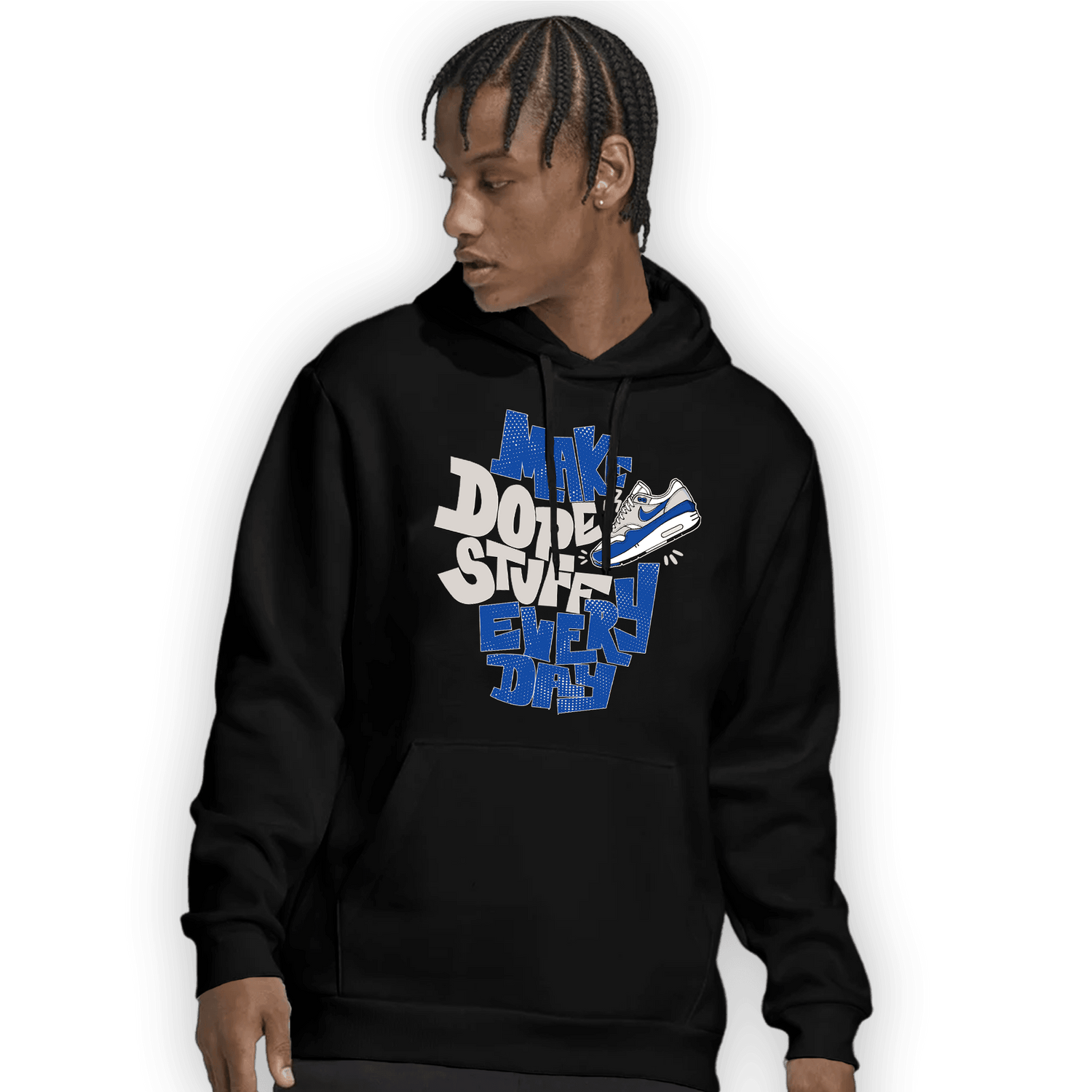 Air Max 1 86 Royal Hoodie Match Dope Sneaker - NastyJamz