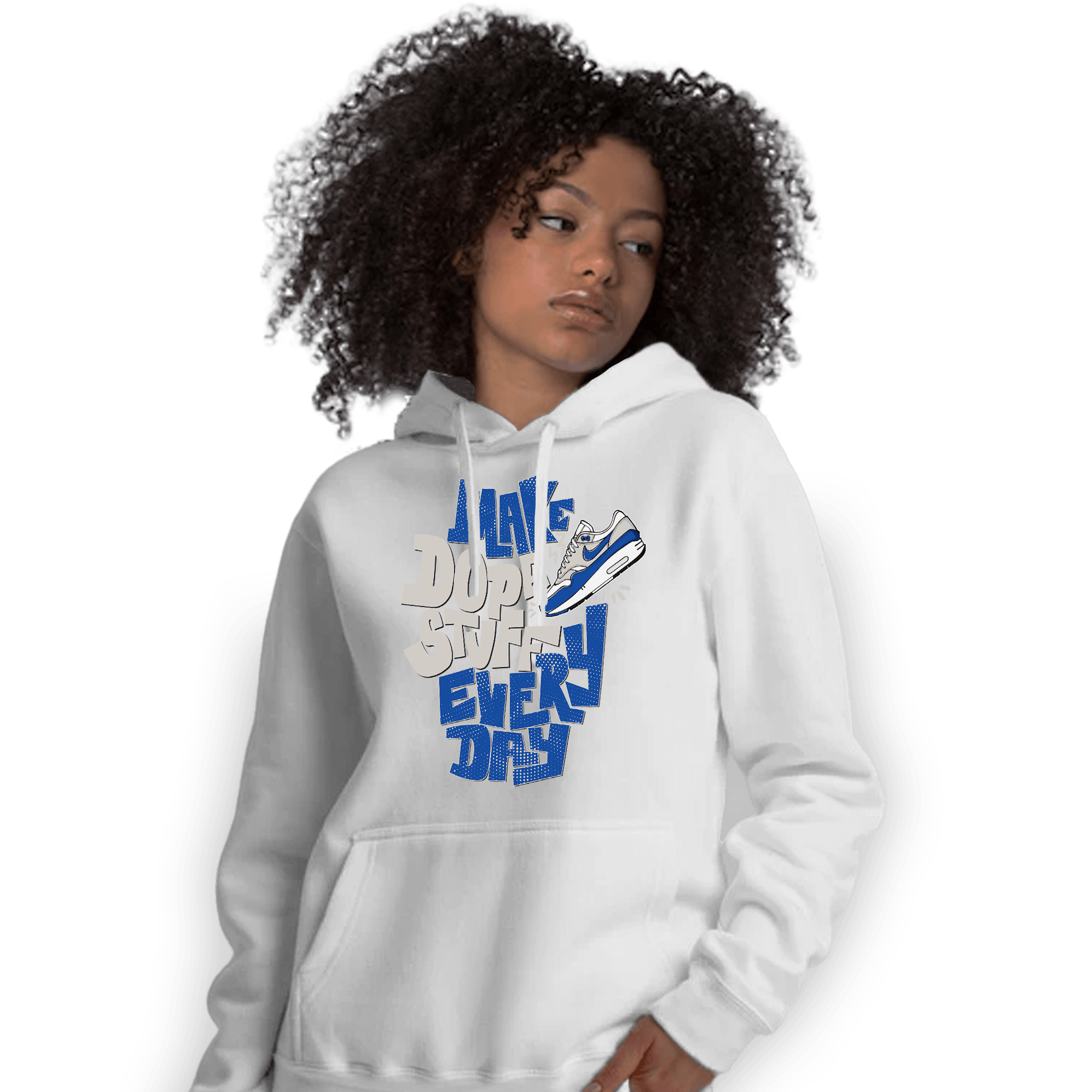 Air Max 1 86 Royal Hoodie Match Dope Sneaker - NastyJamz