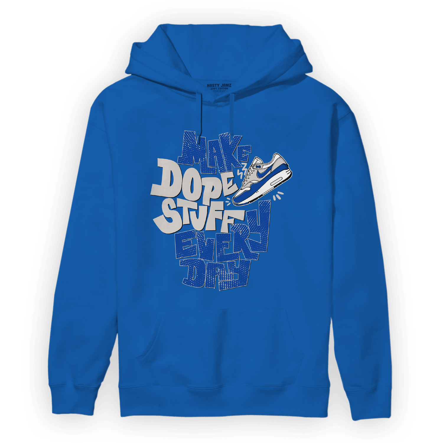 Air Max 1 86 Royal Hoodie Match Dope Sneaker - NastyJamz