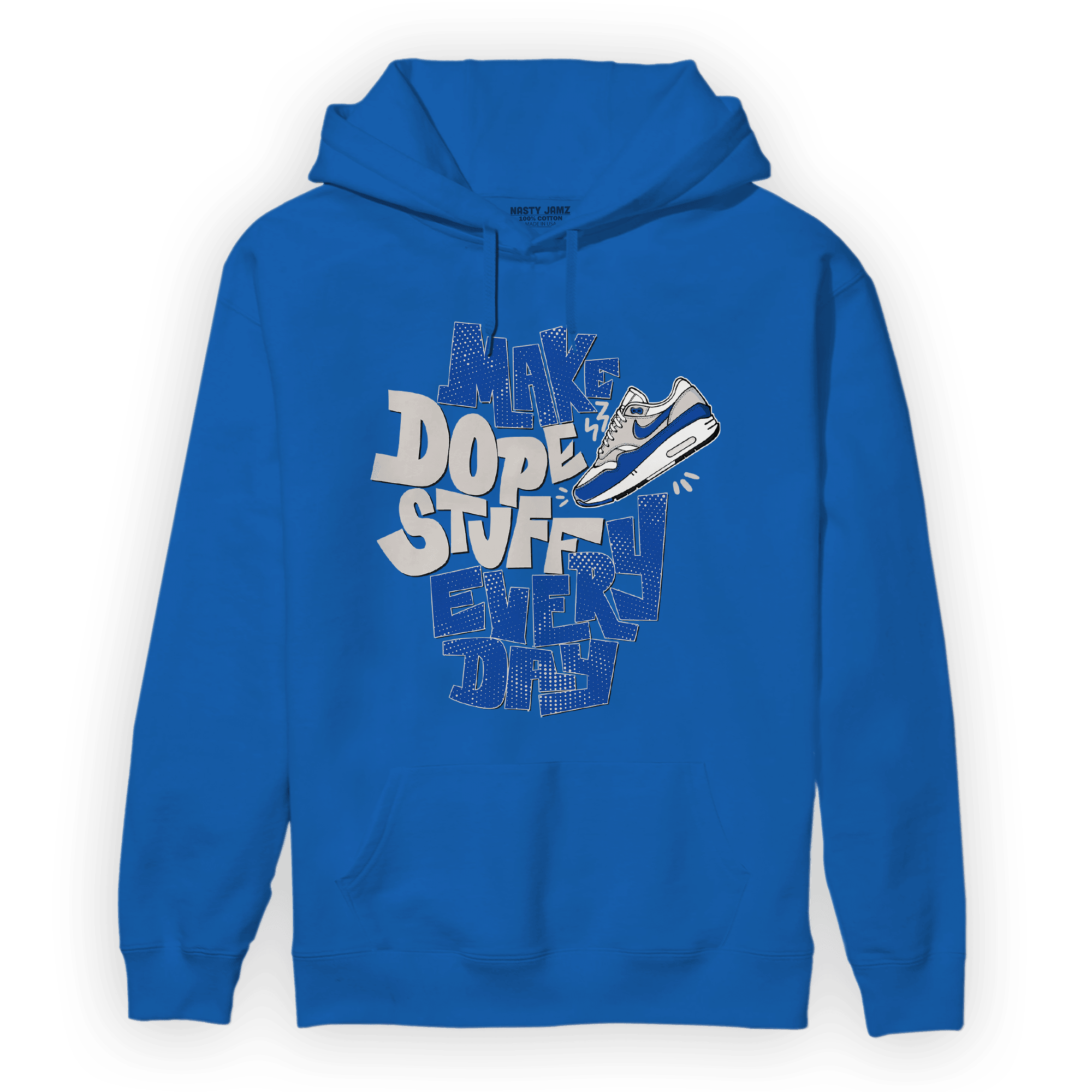 Air Max 1 86 Royal Hoodie Match Dope Sneaker - NastyJamz
