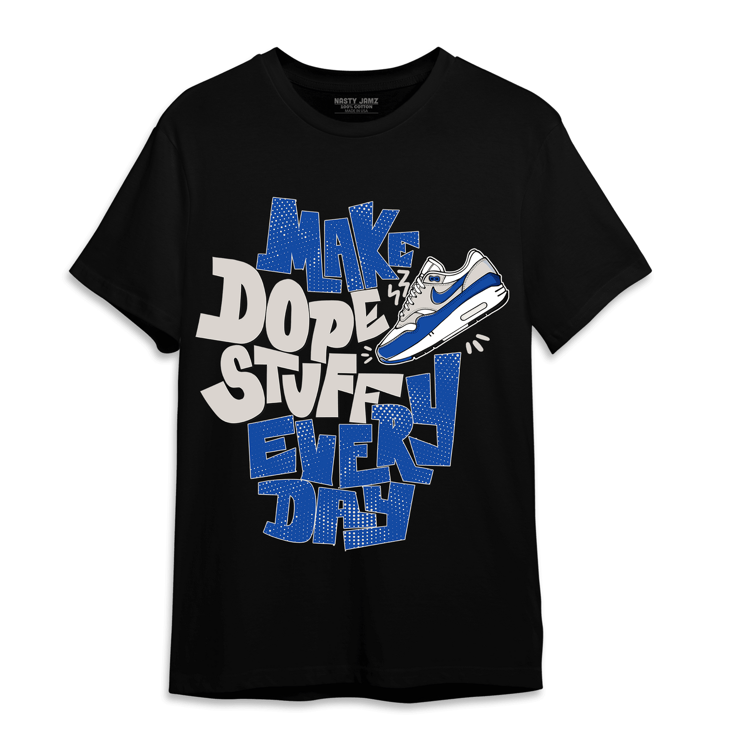 Air Max 1 86 Royal T Shirt Match Dope Sneaker - NastyJamz