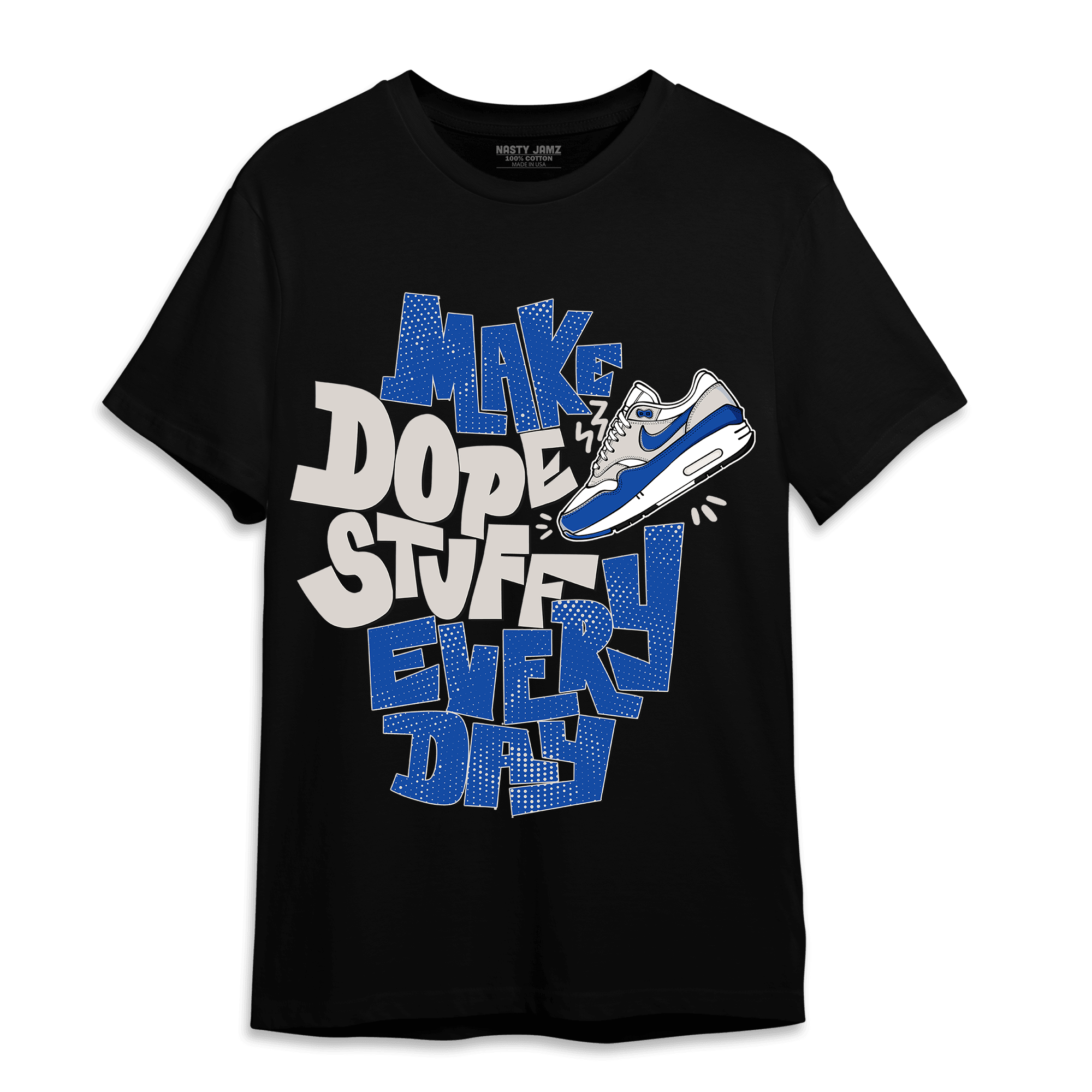 Air Max 1 86 Royal T Shirt Match Dope Sneaker - NastyJamz