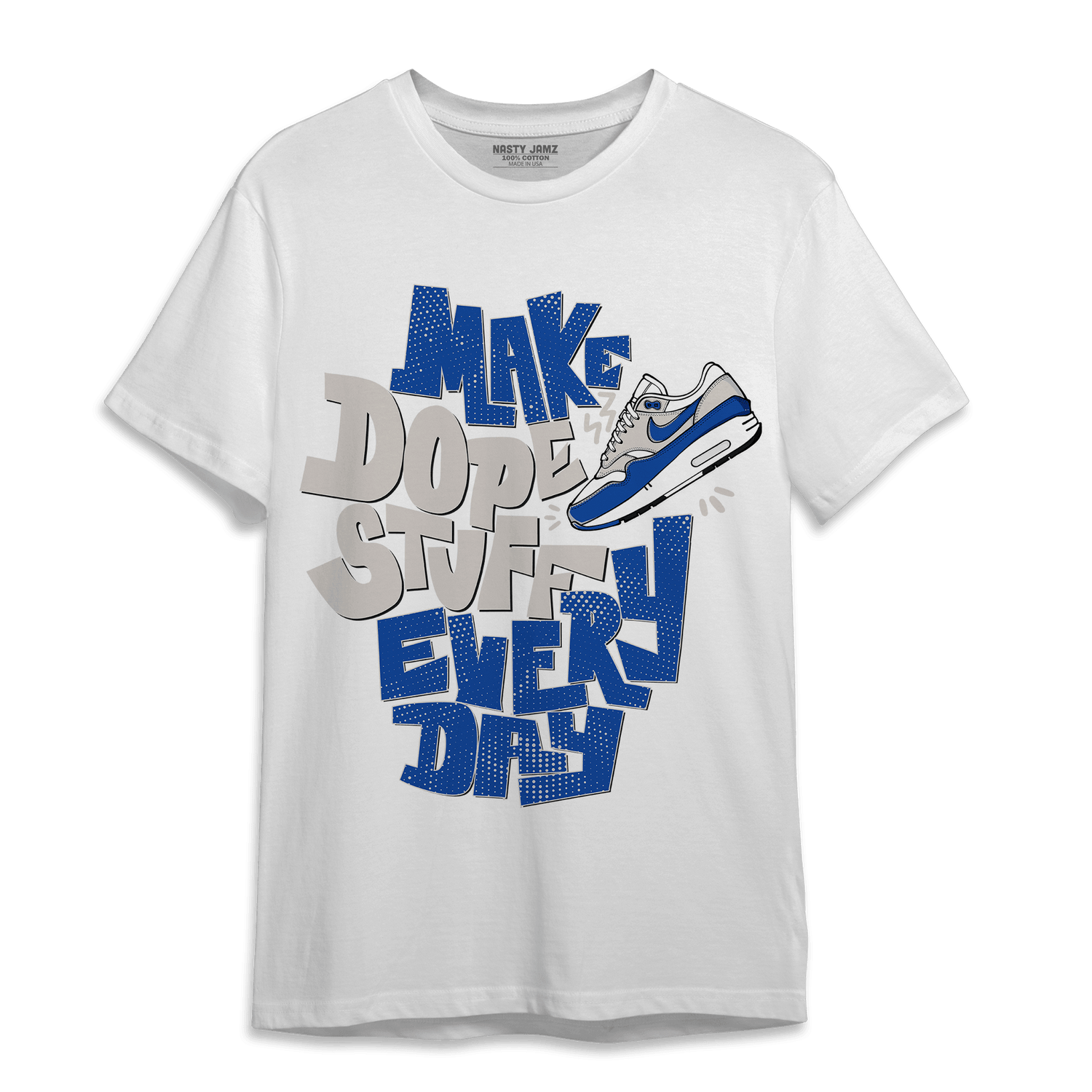 Air Max 1 86 Royal T Shirt Match Dope Sneaker - NastyJamz