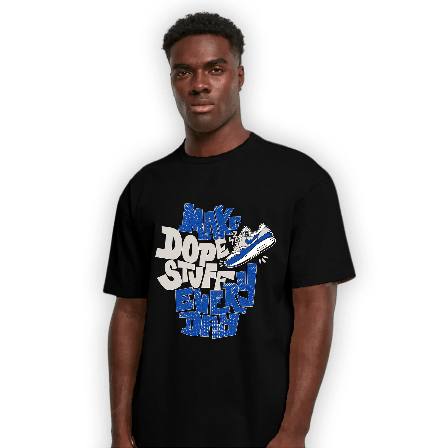 Air Max 1 86 Royal T Shirt Match Dope Sneaker - NastyJamz