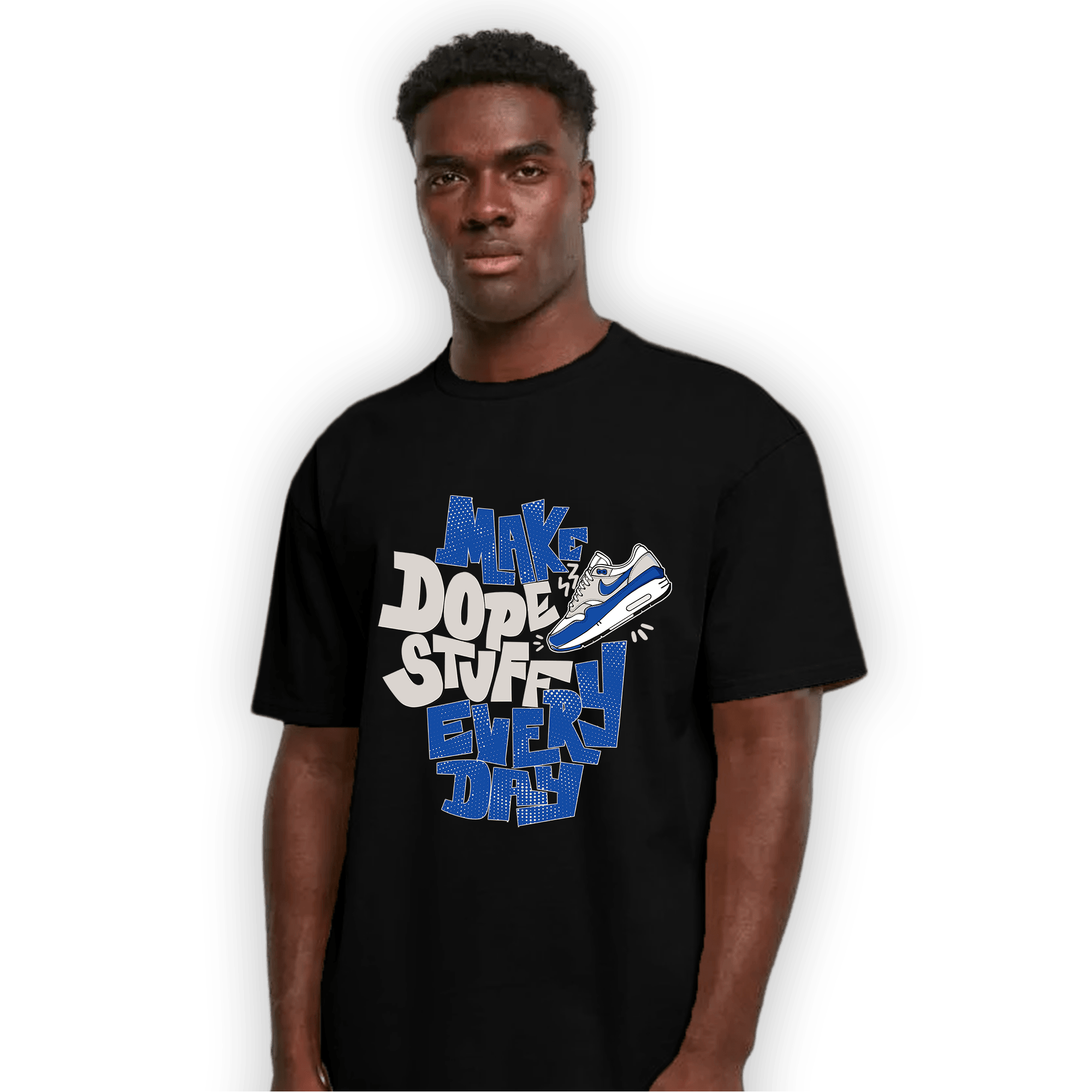 Air Max 1 86 Royal T Shirt Match Dope Sneaker - NastyJamz