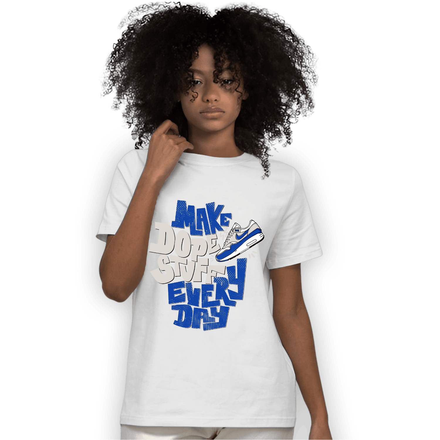 Air Max 1 86 Royal T Shirt Match Dope Sneaker - NastyJamz