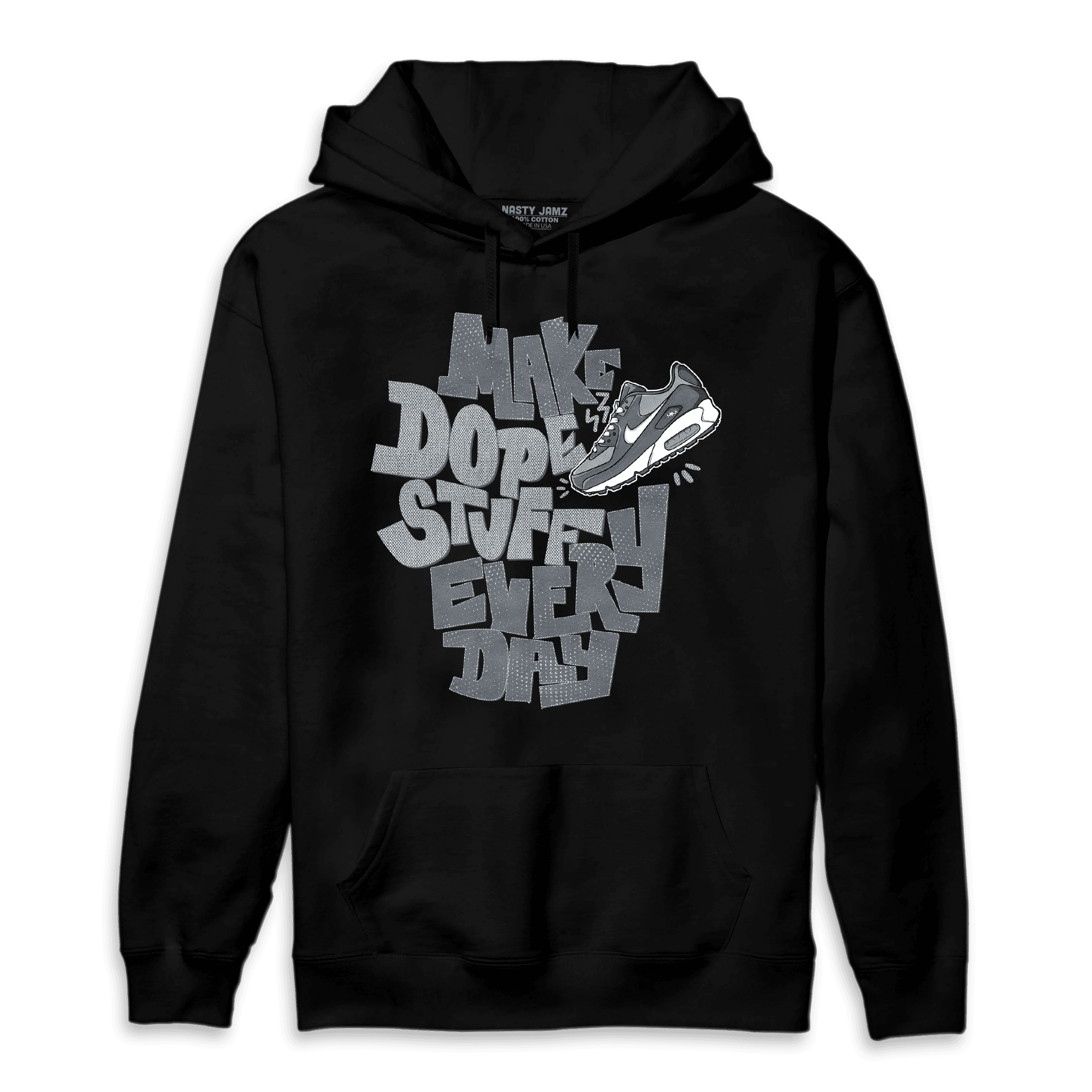 Air Max 90 Iron Grey Hoodie Match Dope Sneaker - NastyJamz