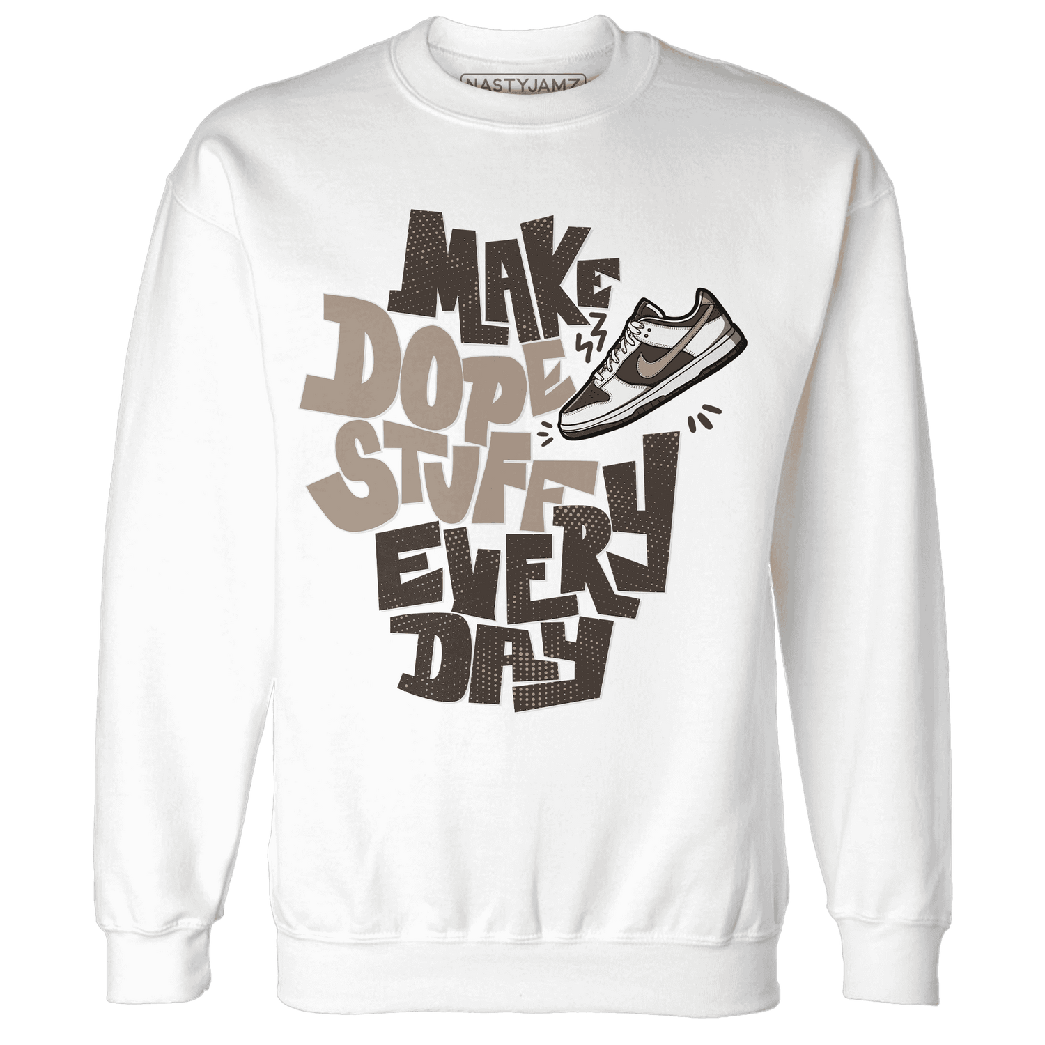 Dunk Low Baroque Brown Sweatshirt Match Dope Sneaker - NastyJamz