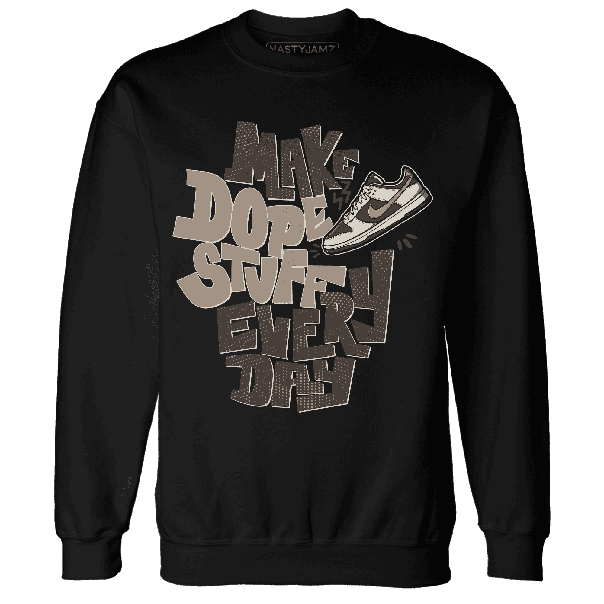 Dunk Low Baroque Brown Sweatshirt Match Dope Sneaker - NastyJamz