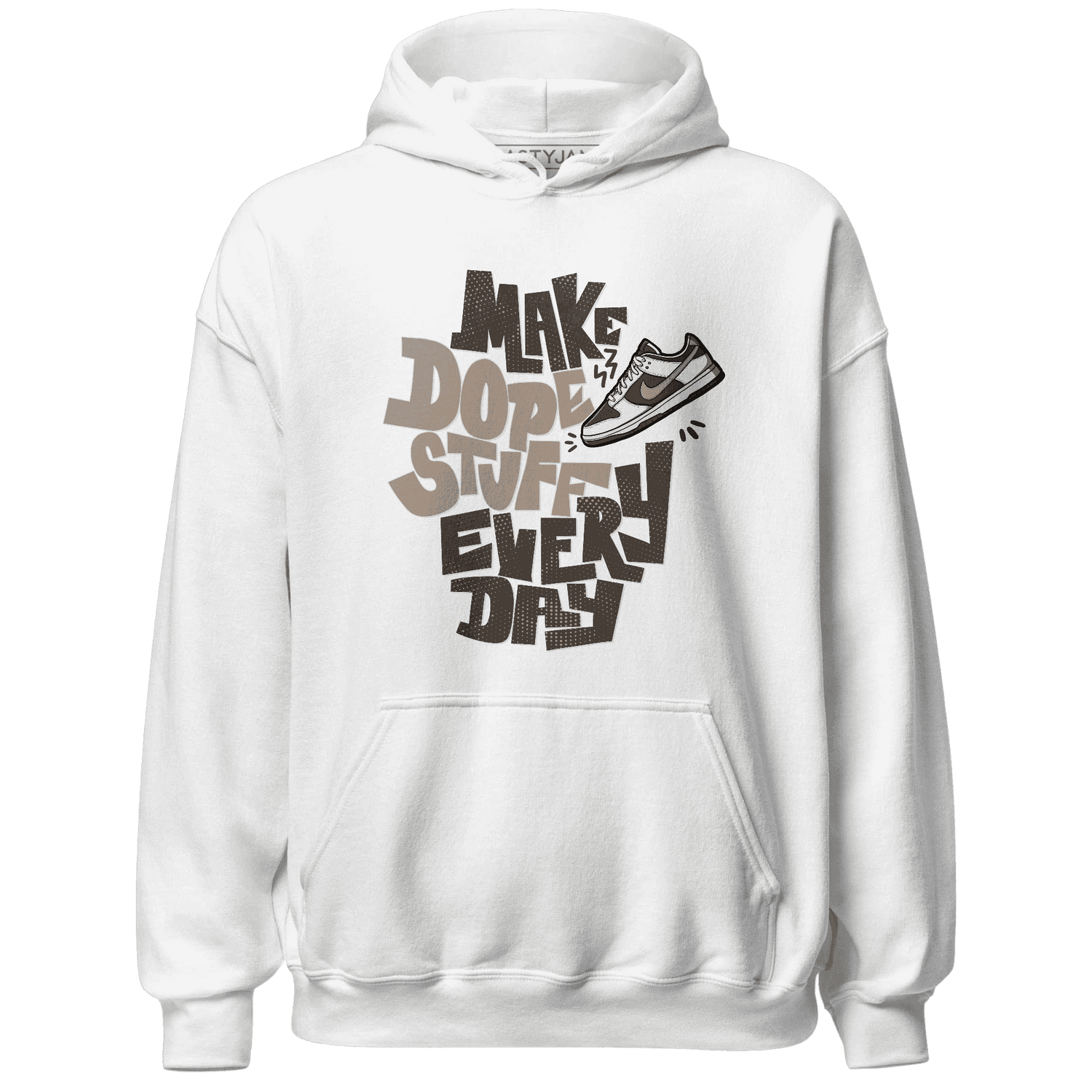 Dunk Low Baroque Brown Hoodie Match Dope Sneaker - NastyJamz