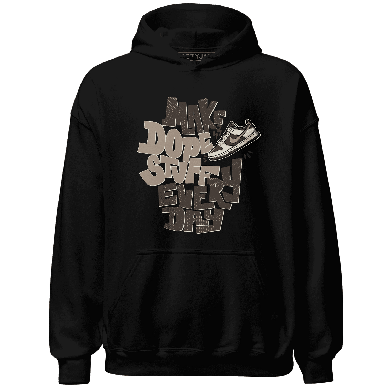 Dunk Low Baroque Brown Hoodie Match Dope Sneaker - NastyJamz
