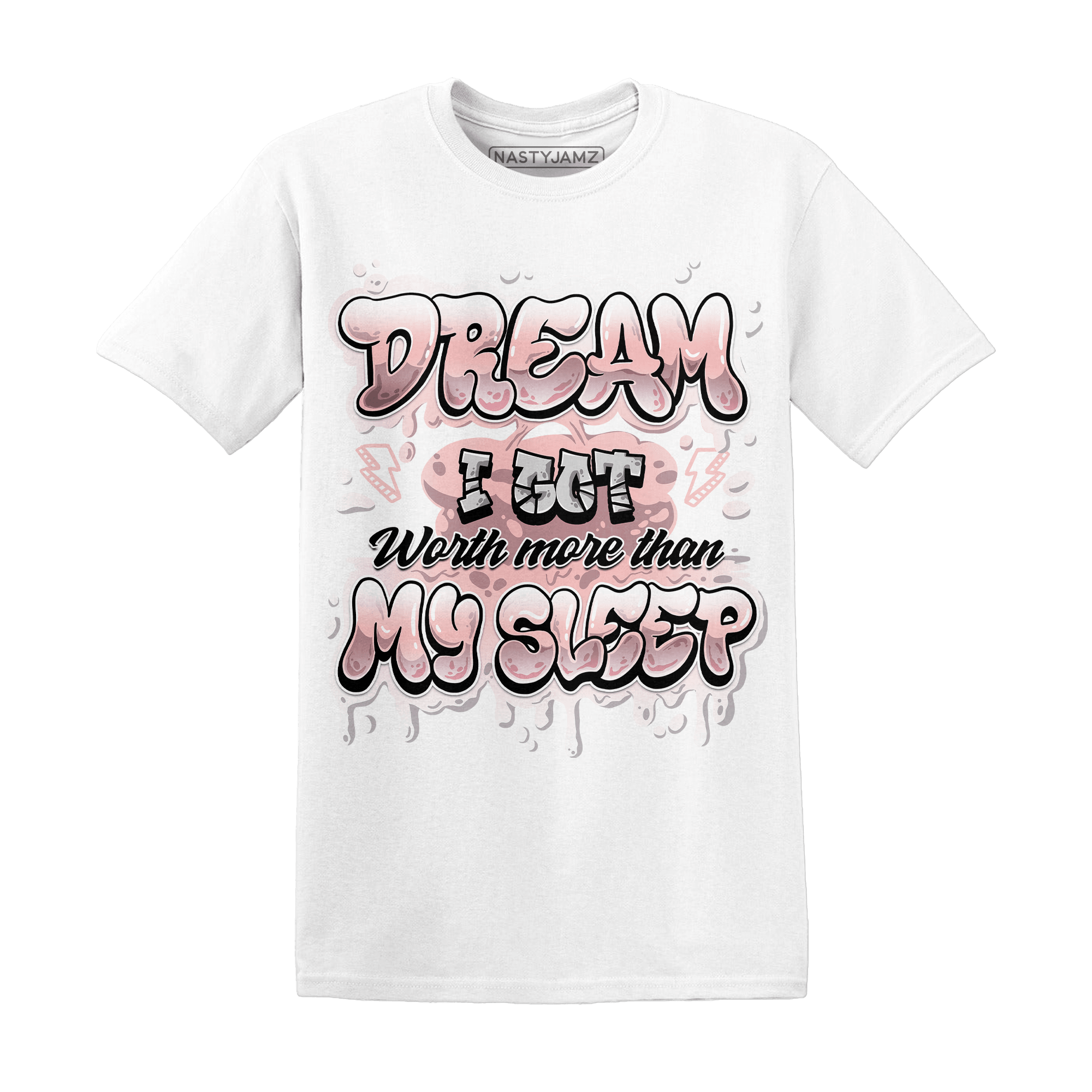 Low Legend Pink 11s T Shirt Match Dream Over Rest - NastyJamz
