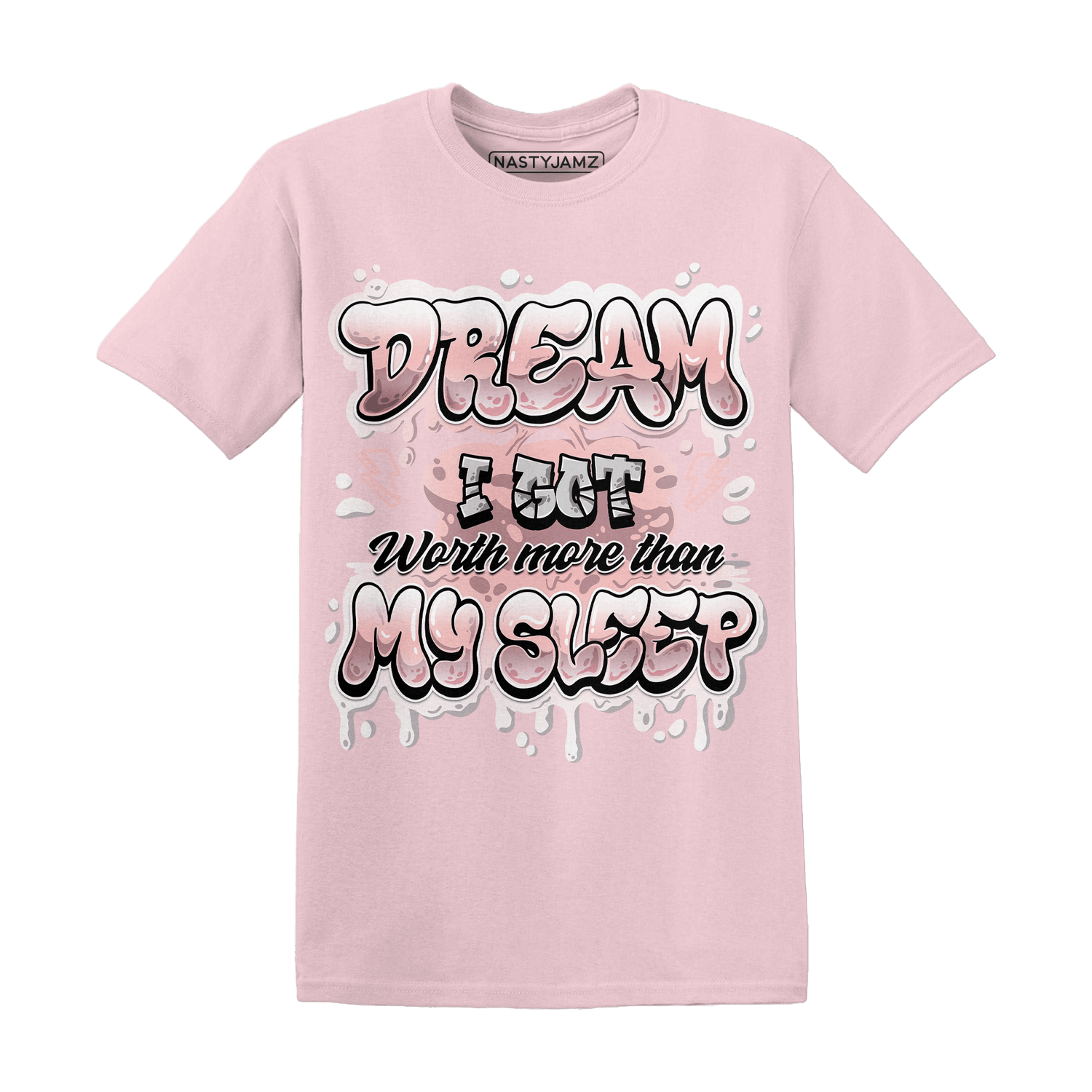 Low Legend Pink 11s T Shirt Match Dream Over Rest - NastyJamz