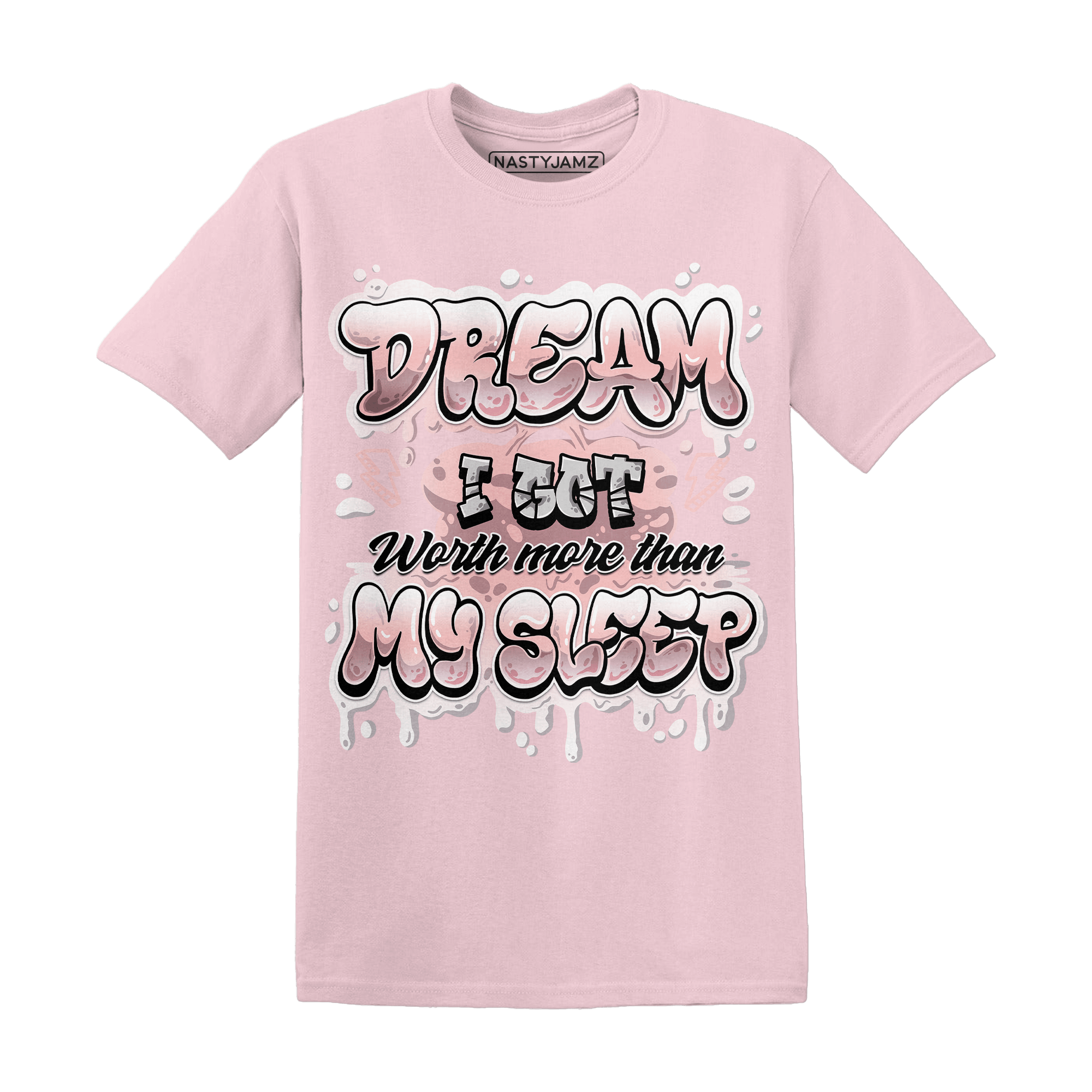 Low Legend Pink 11s T Shirt Match Dream Over Rest - NastyJamz