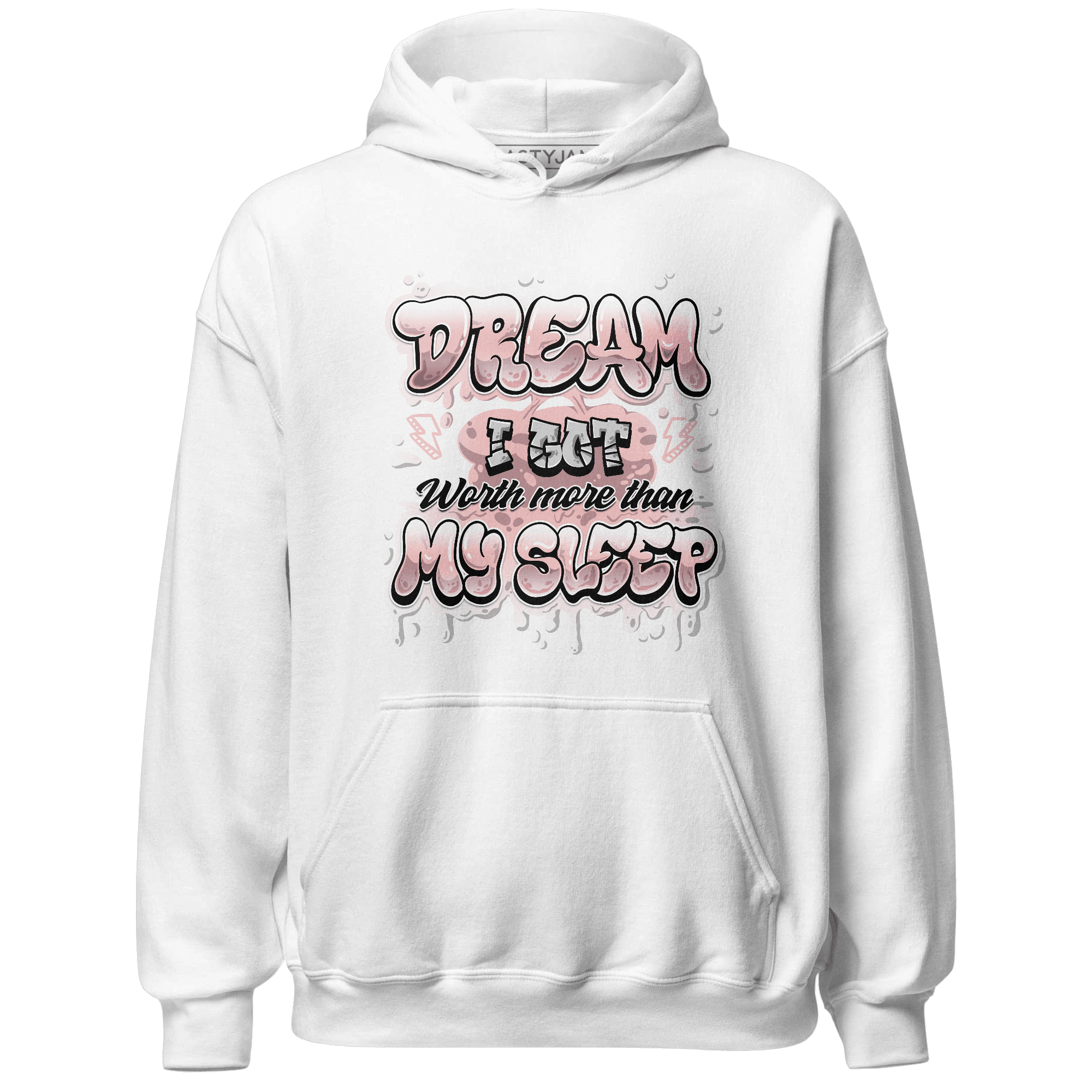 Low Legend Pink 11s Hoodie Match Dream Over Rest - NastyJamz