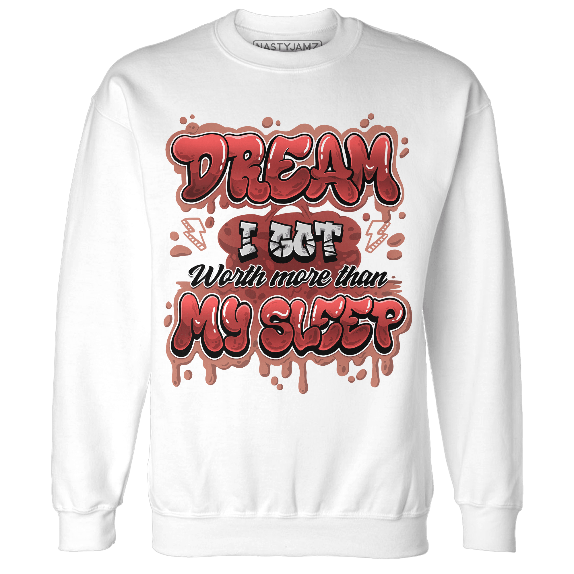 Dune Red 13s Sweatshirt Match Dream Over Rest - NastyJamz