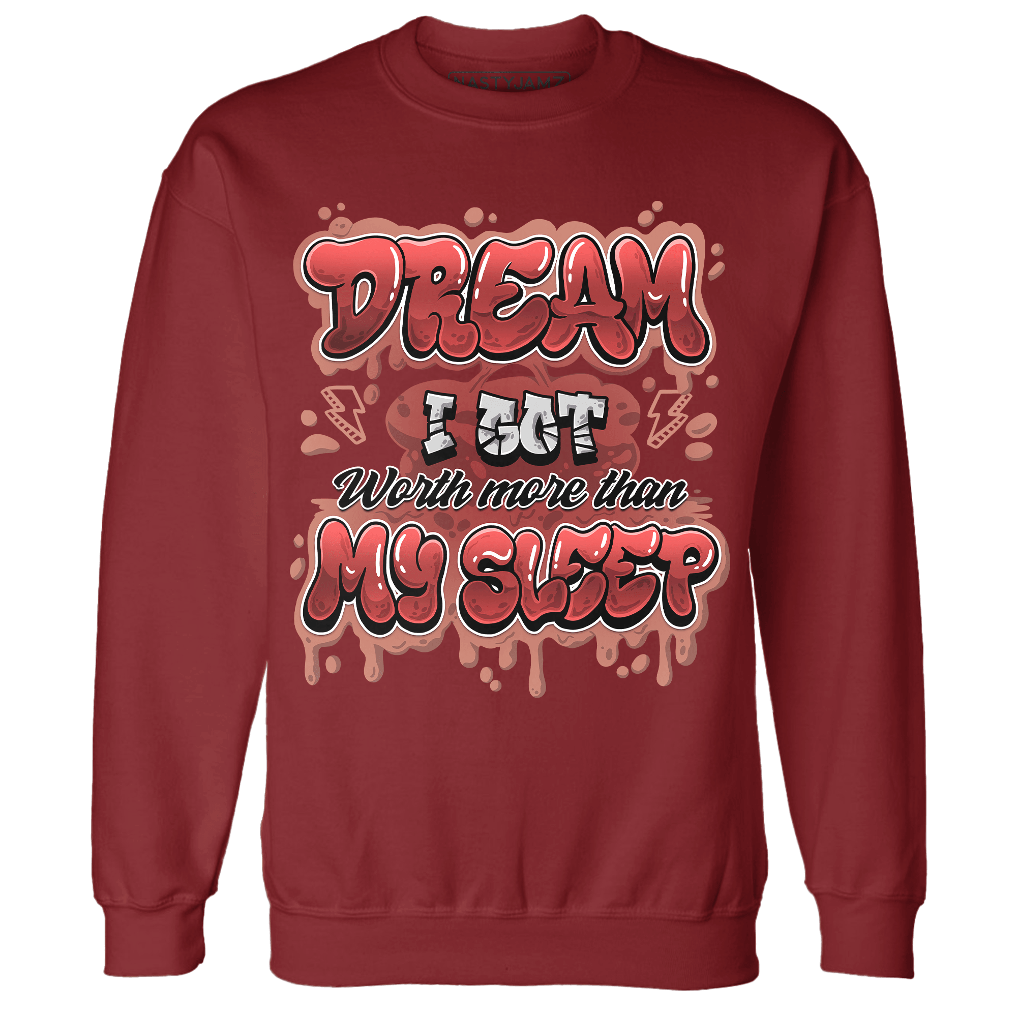Dune Red 13s Sweatshirt Match Dream Over Rest - NastyJamz