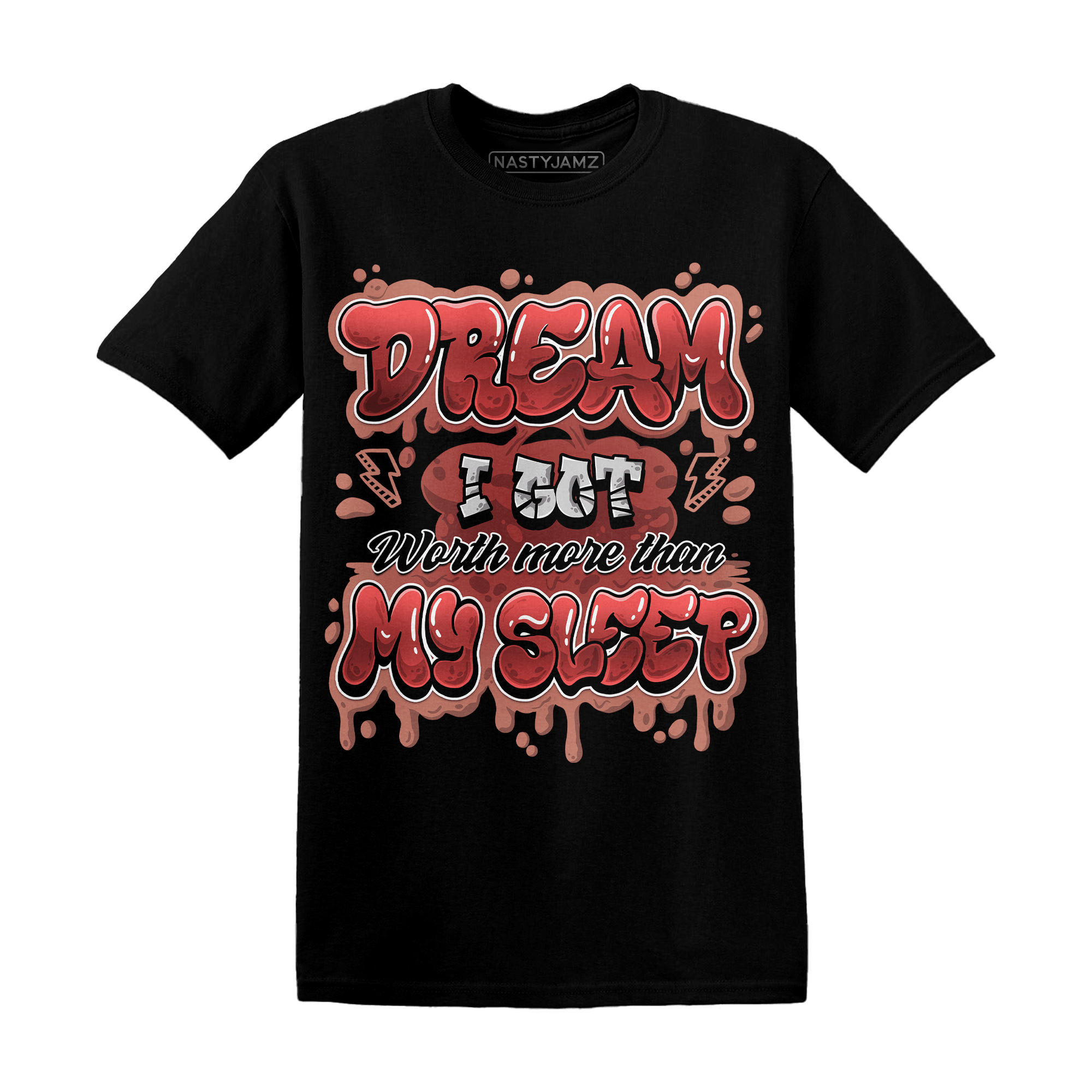 Dune Red 13s T Shirt Match Dream Over Rest - NastyJamz