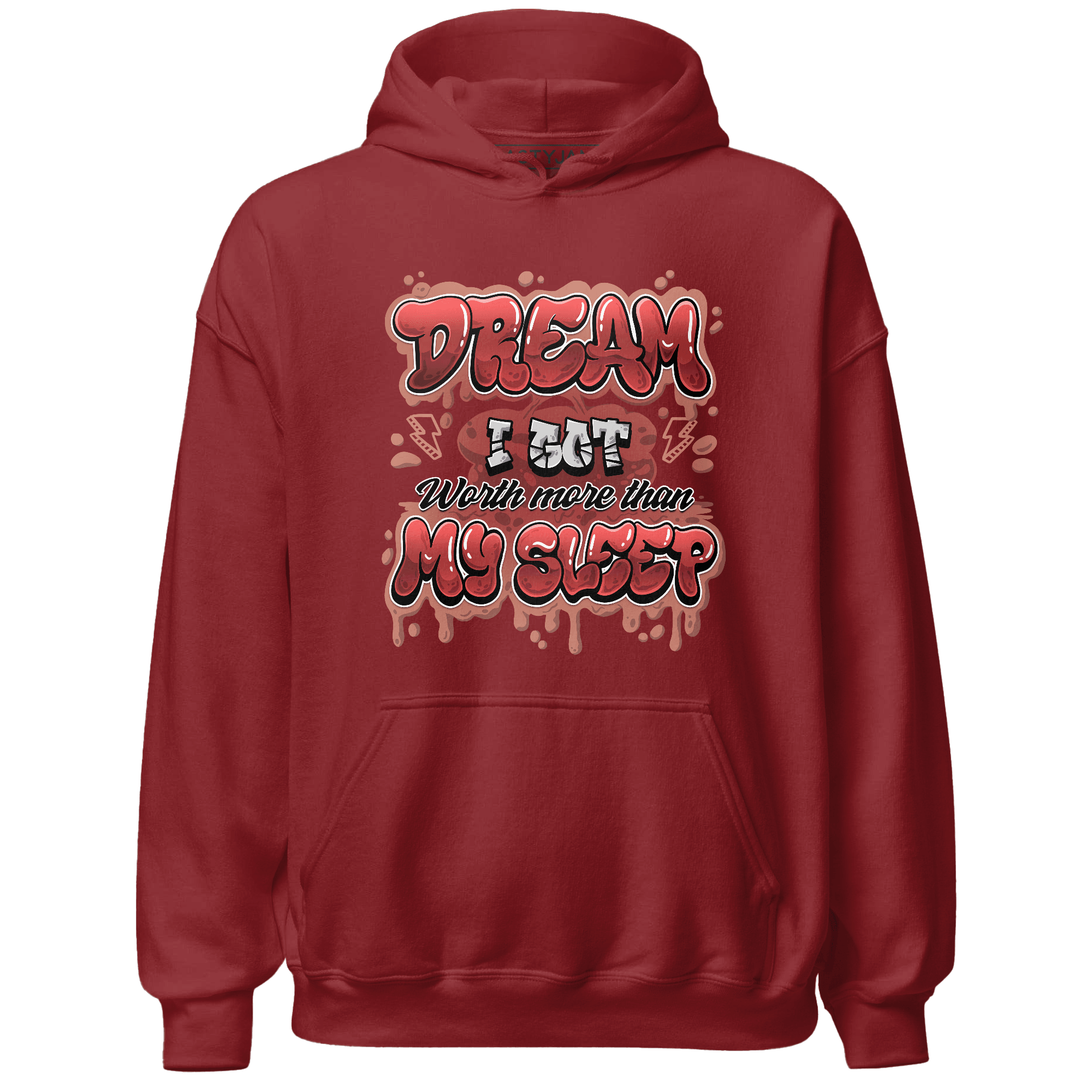 Dune Red 13s Hoodie Match Dream Over Rest - NastyJamz