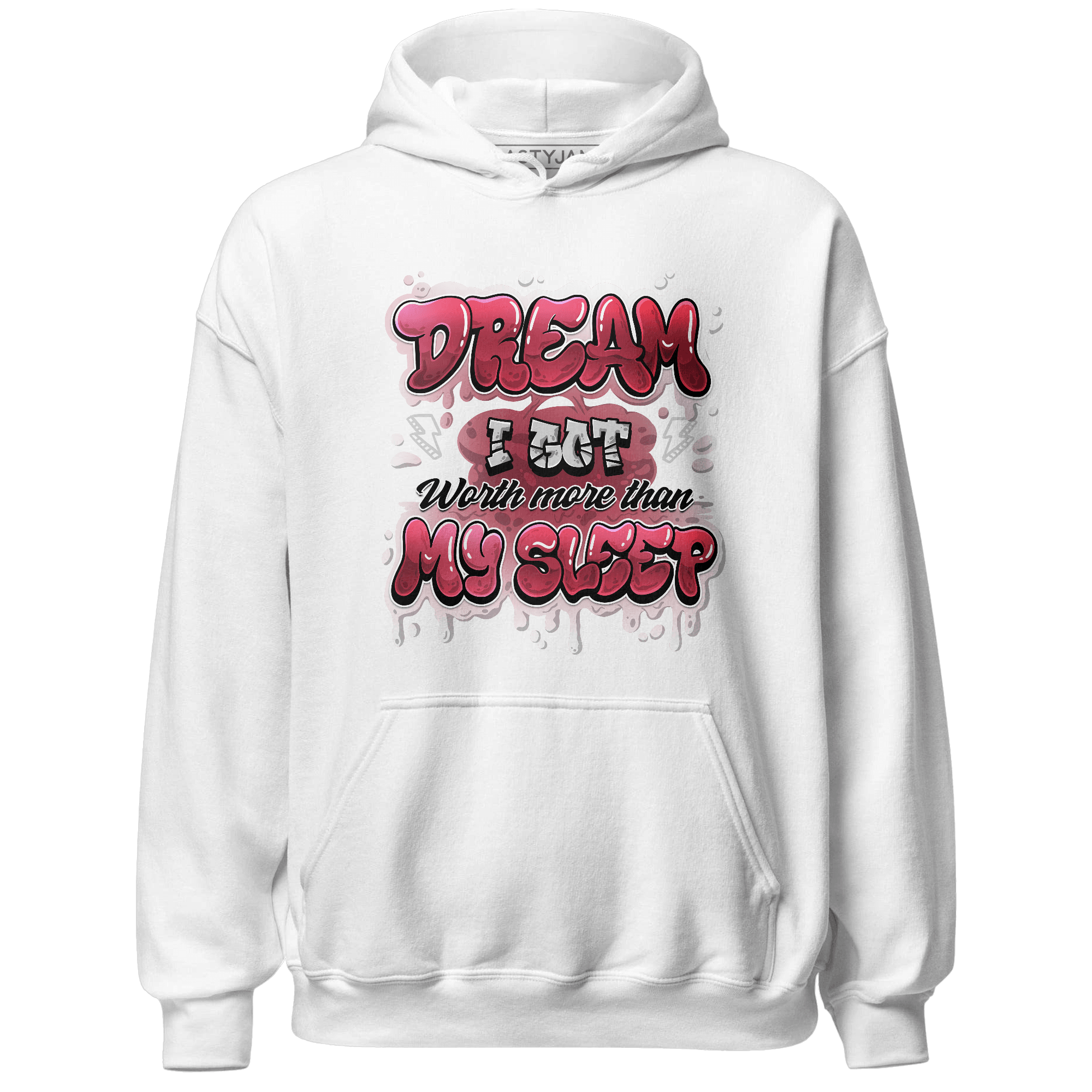 High 85 Metallic Burgundy 1s Hoodie Match Dream Over Rest - NastyJamz