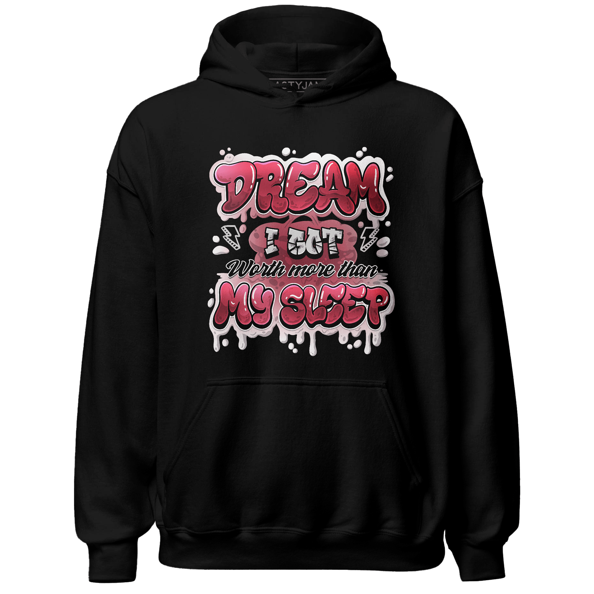 High 85 Metallic Burgundy 1s Hoodie Match Dream Over Rest - NastyJamz