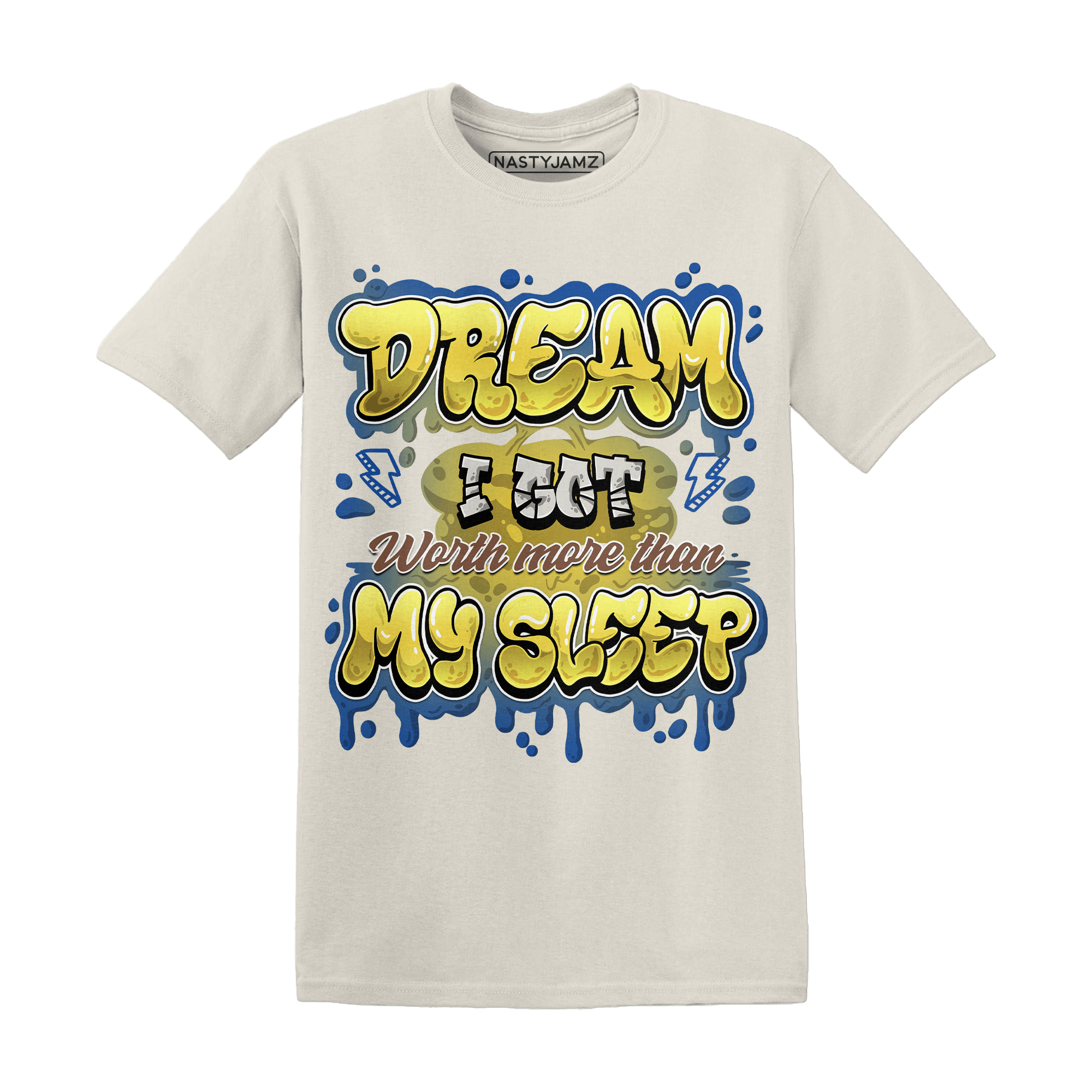 Low OG Canary TVSC 1s T Shirt Match Dream Over Rest - NastyJamz