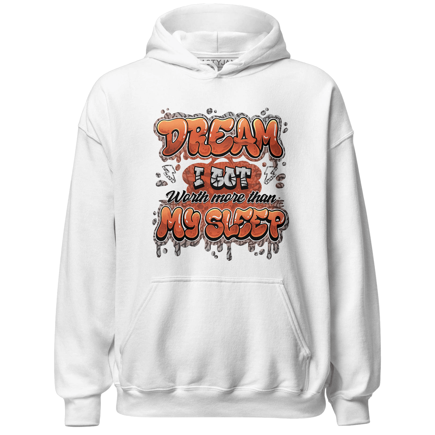 Georgia Peach 3s Hoodie Match Dream Over Rest - NastyJamz