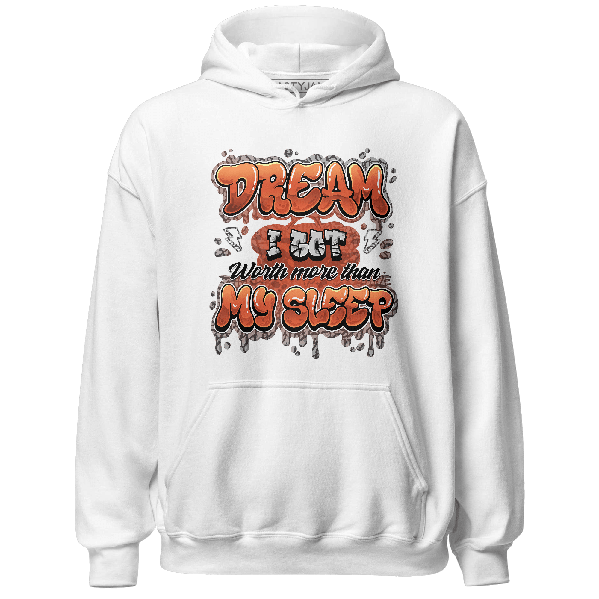Georgia Peach 3s Hoodie Match Dream Over Rest - NastyJamz
