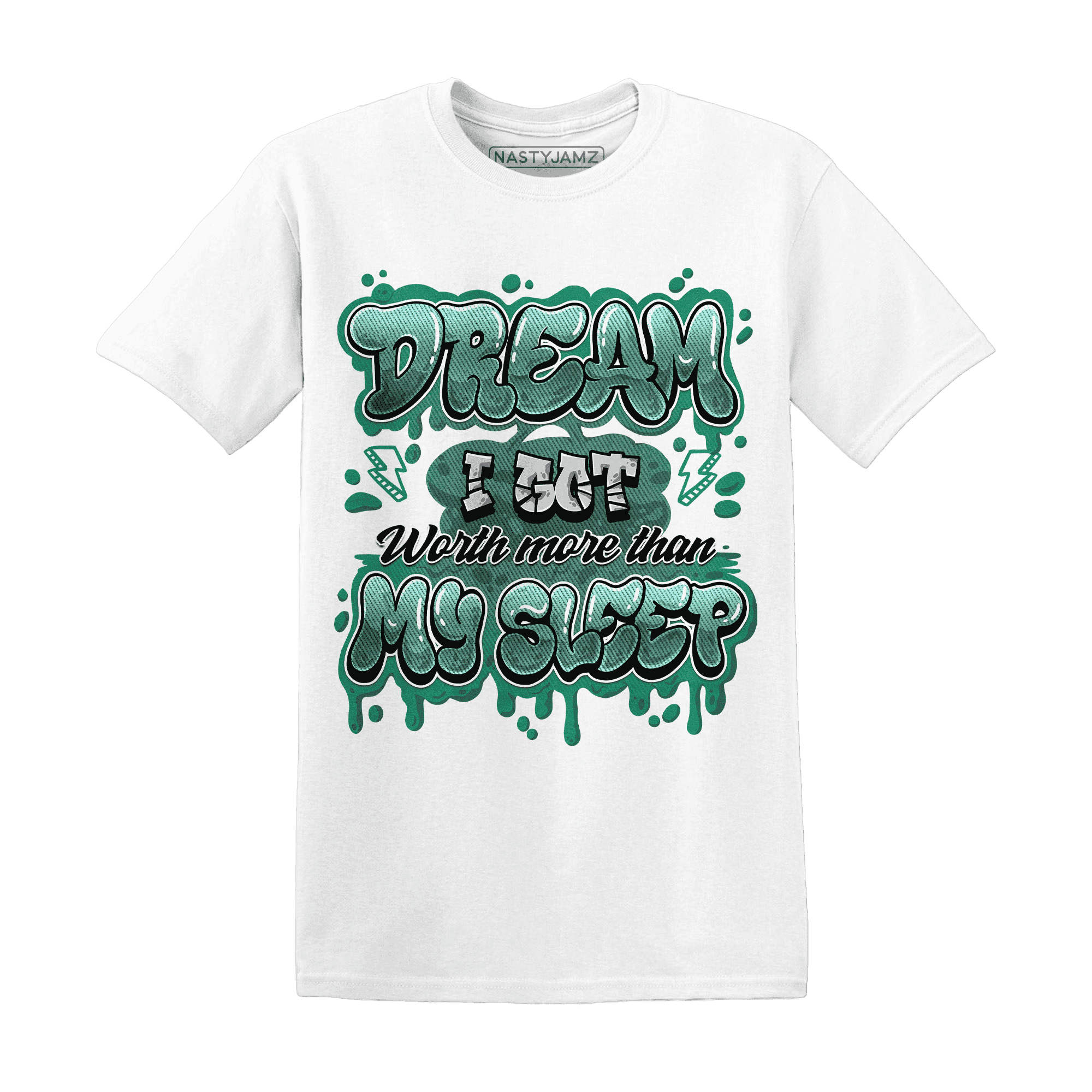 Nina CN Abney 3s T Shirt Match Dream Over Rest - NastyJamz