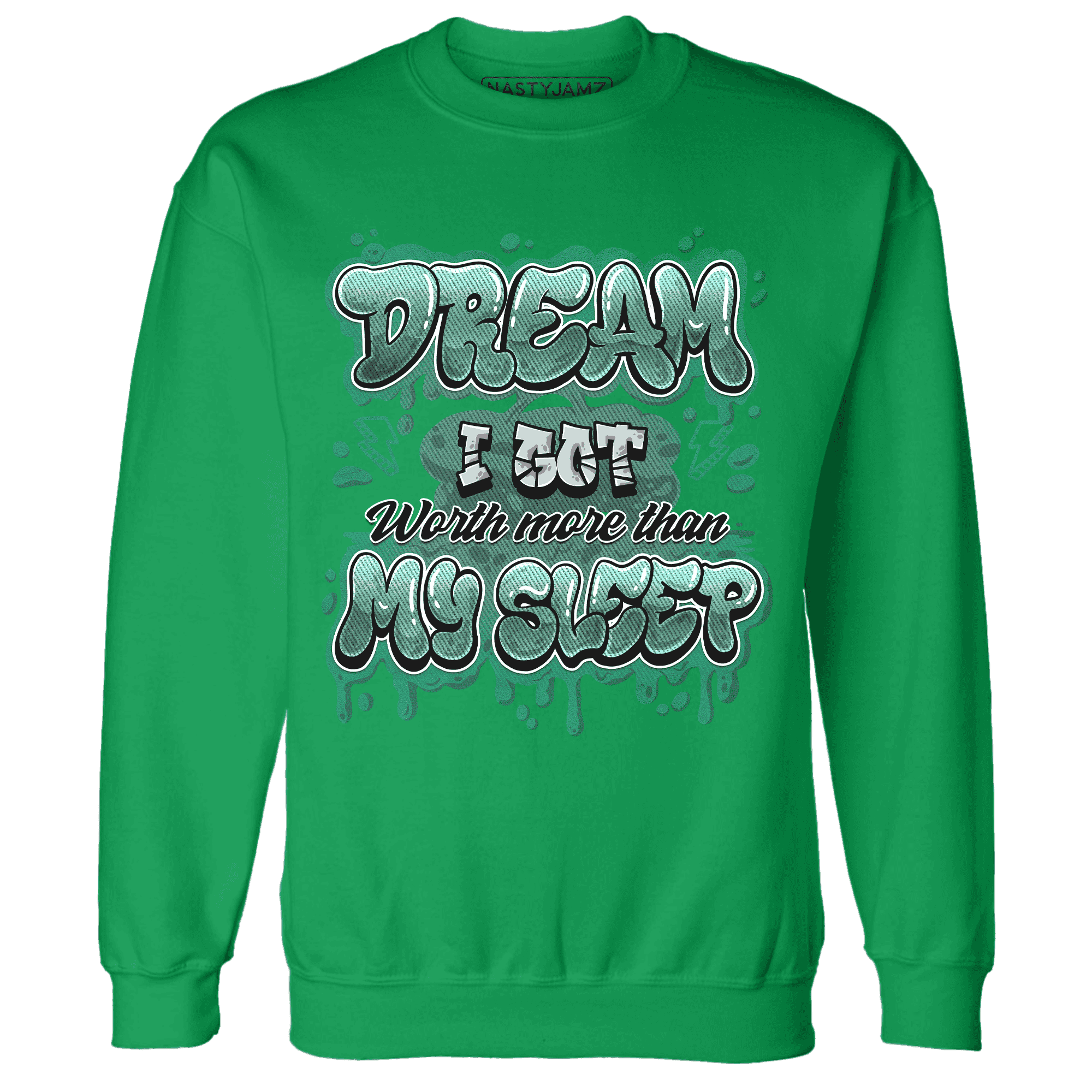 Nina CN Abney 3s Sweatshirt Match Dream Over Rest - NastyJamz