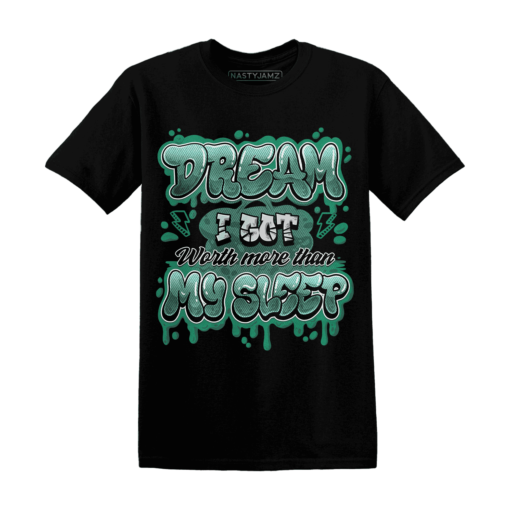 Nina CN Abney 3s T Shirt Match Dream Over Rest - NastyJamz