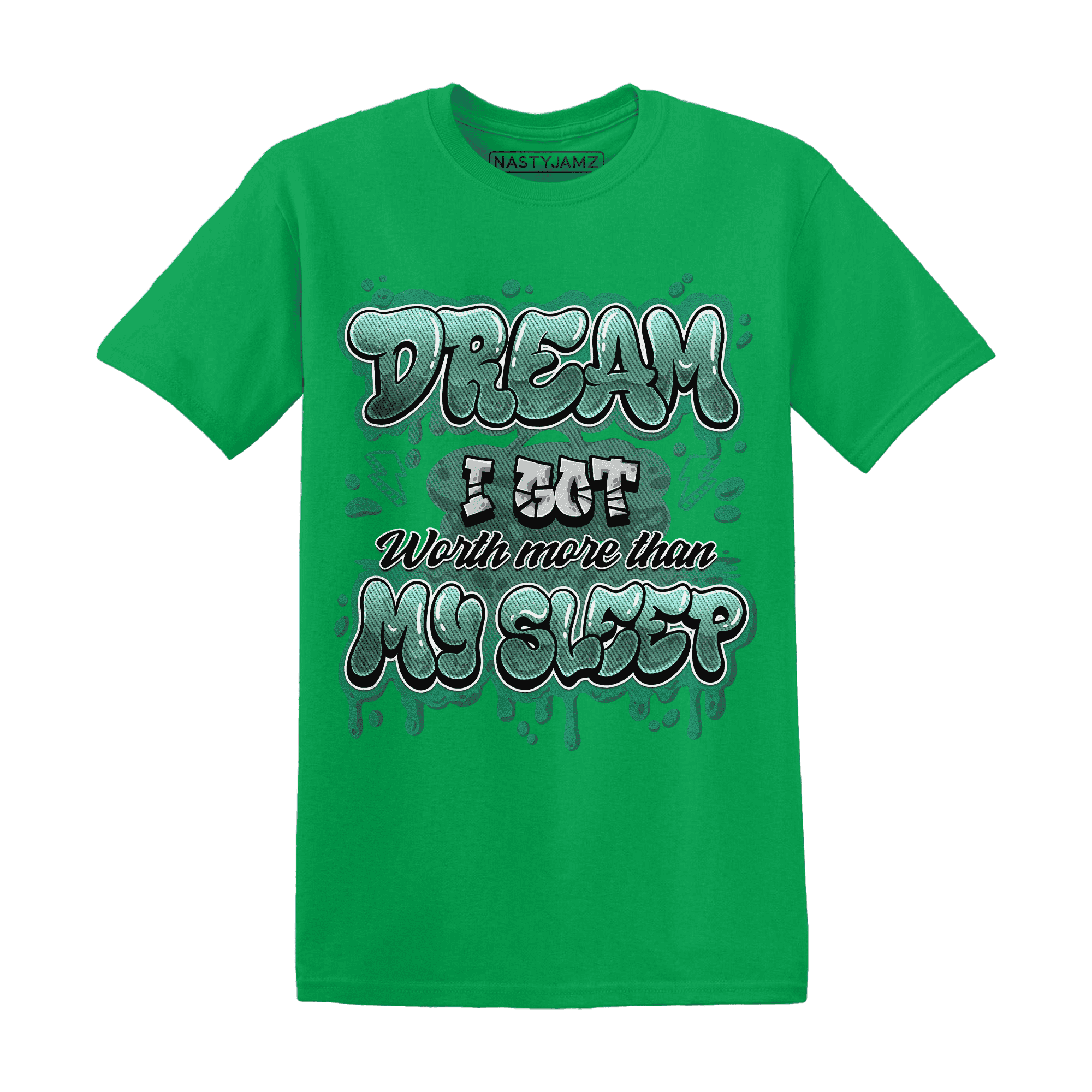 Nina CN Abney 3s T Shirt Match Dream Over Rest - NastyJamz
