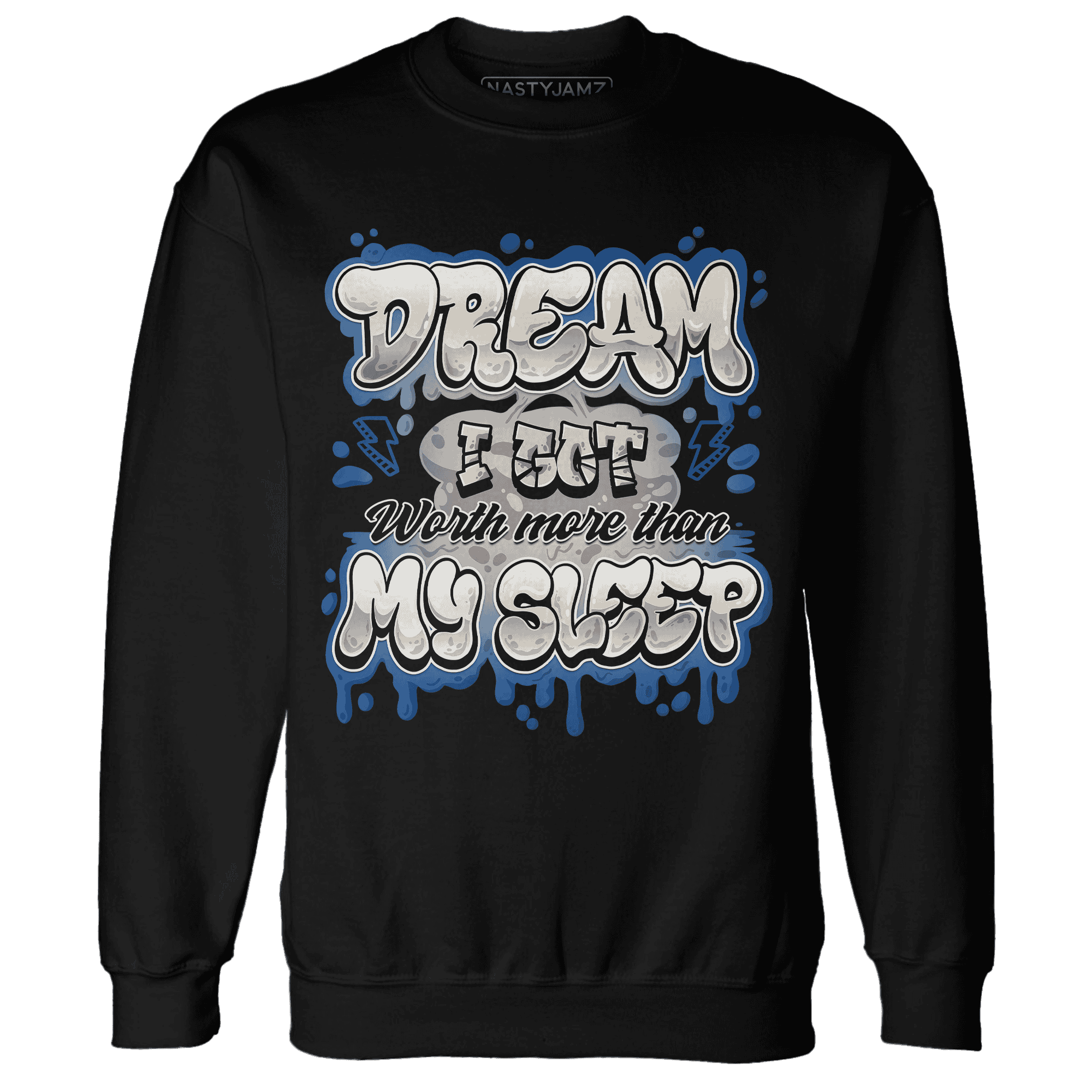 Quaiii 54 3s Sweatshirt Match Dream Over Rest - NastyJamz