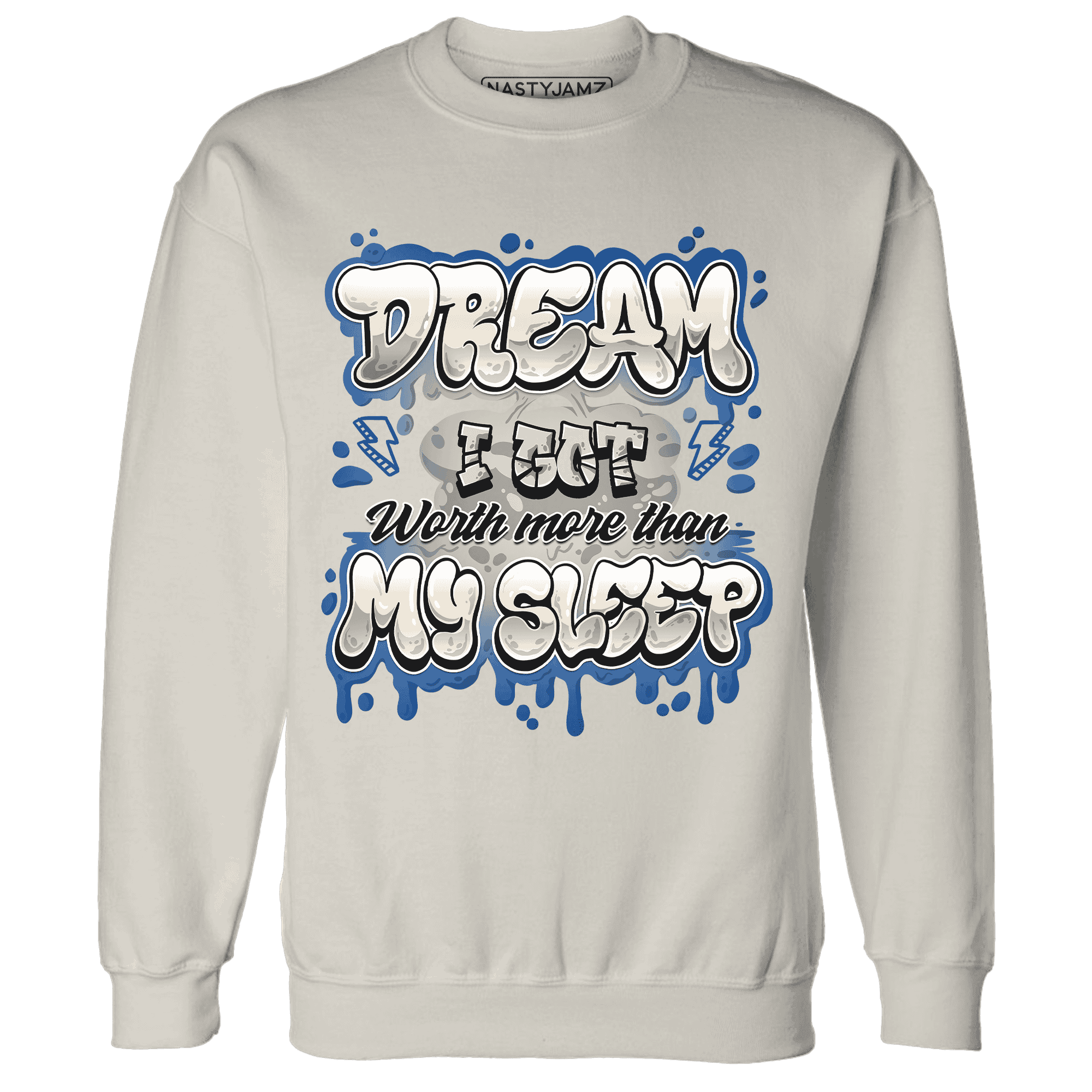 Quaiii 54 3s Sweatshirt Match Dream Over Rest - NastyJamz
