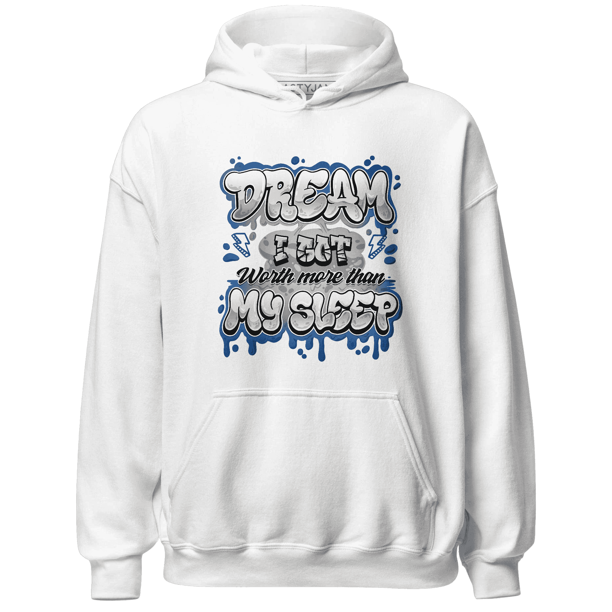 Quaiii 54s Hoodie Match Dream Over Rest - NastyJamz
