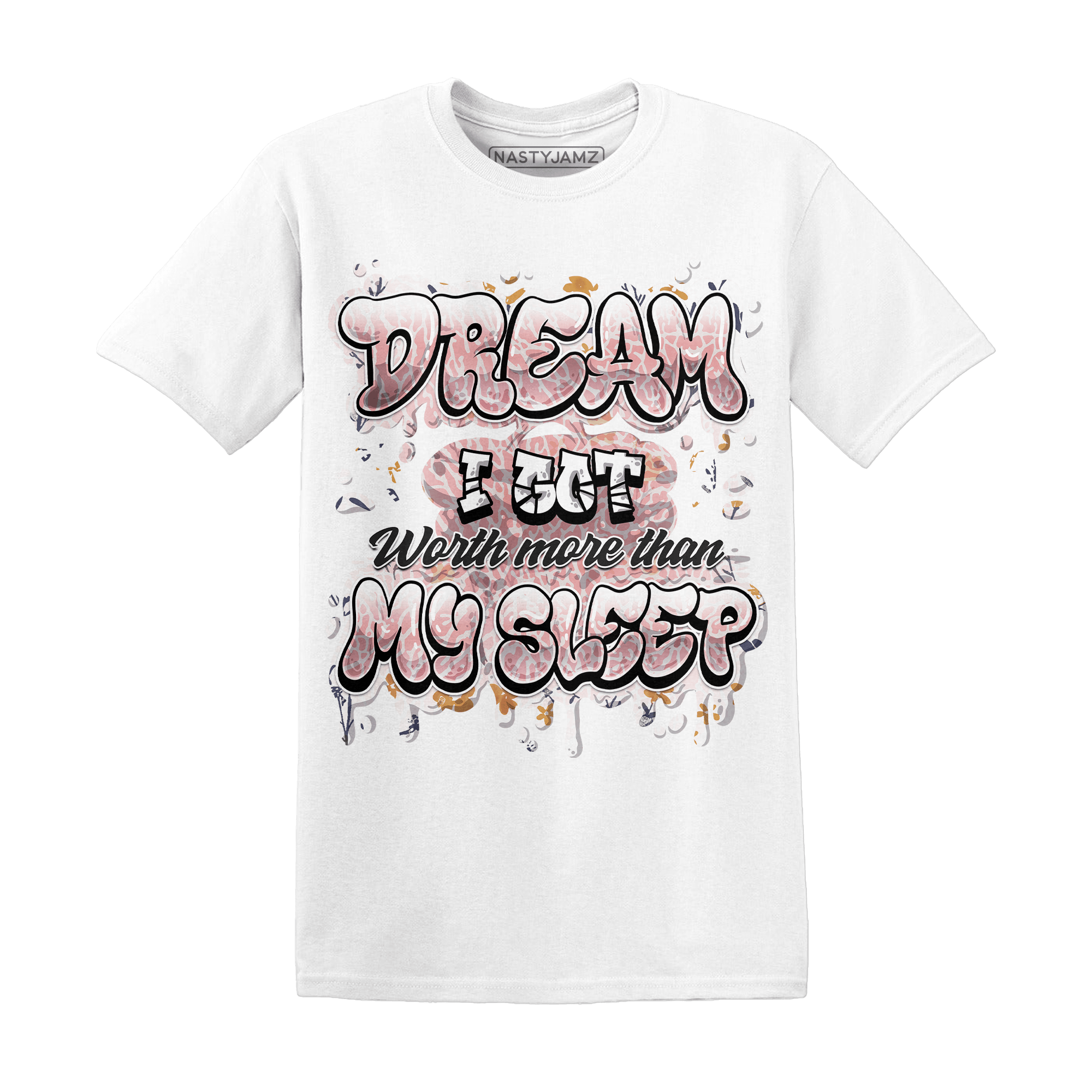 Red Stardust 3s T Shirt Match Dream Over Rest - NastyJamz