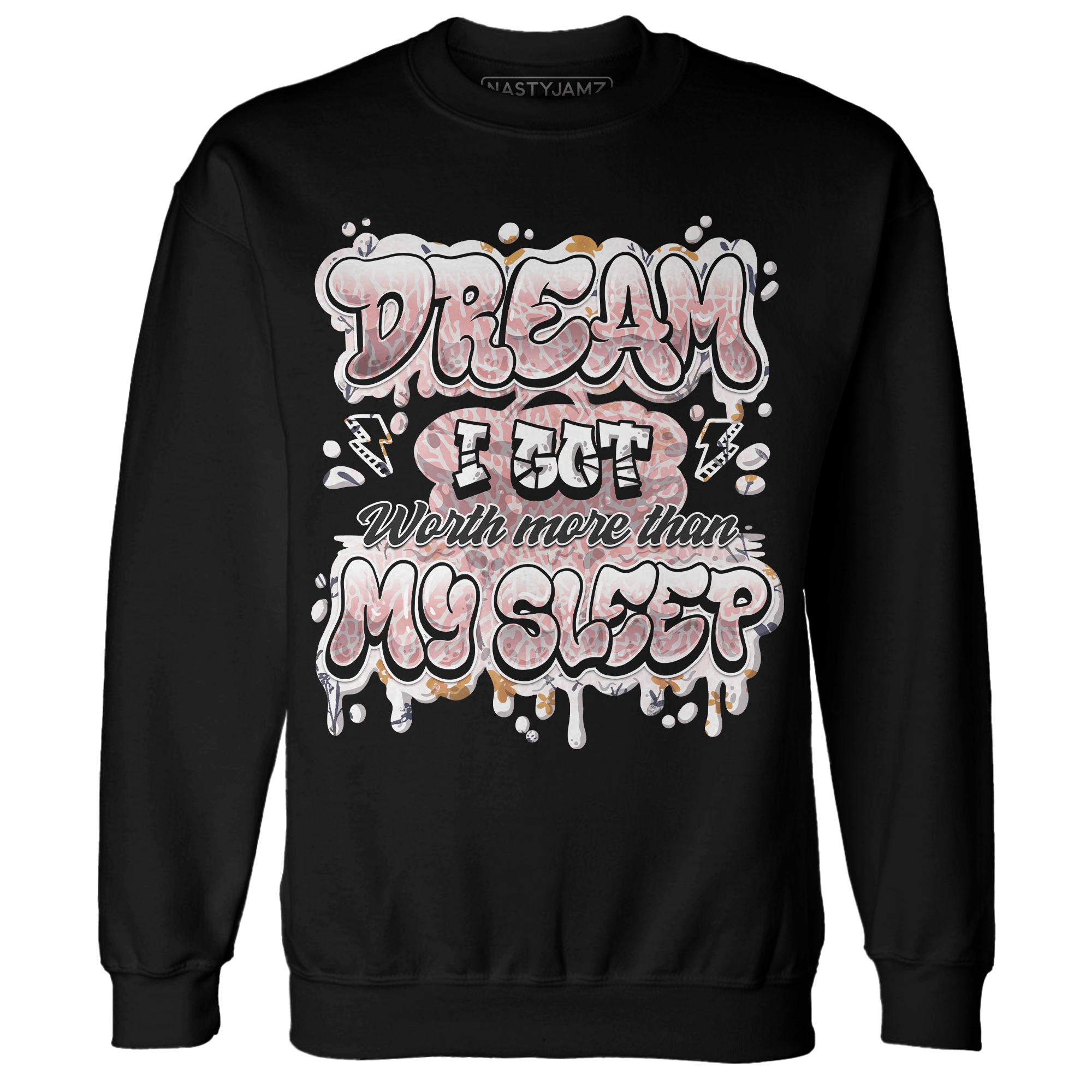 Red Stardust 3s Sweatshirt Match Dream Over Rest - NastyJamz
