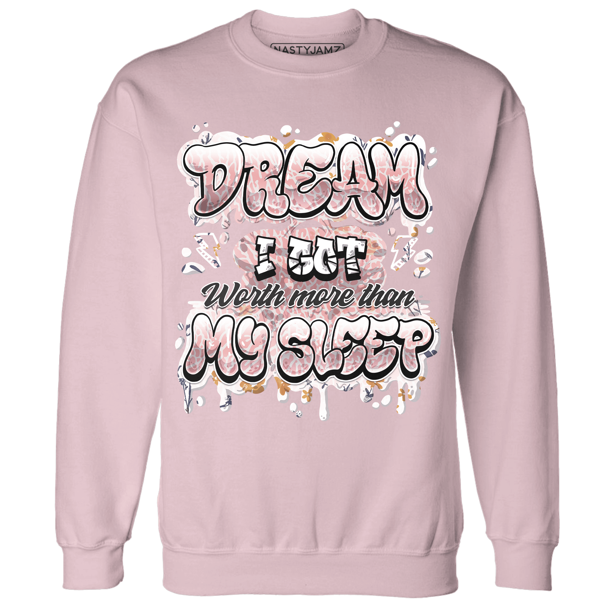 Red Stardust 3s Sweatshirt Match Dream Over Rest - NastyJamz