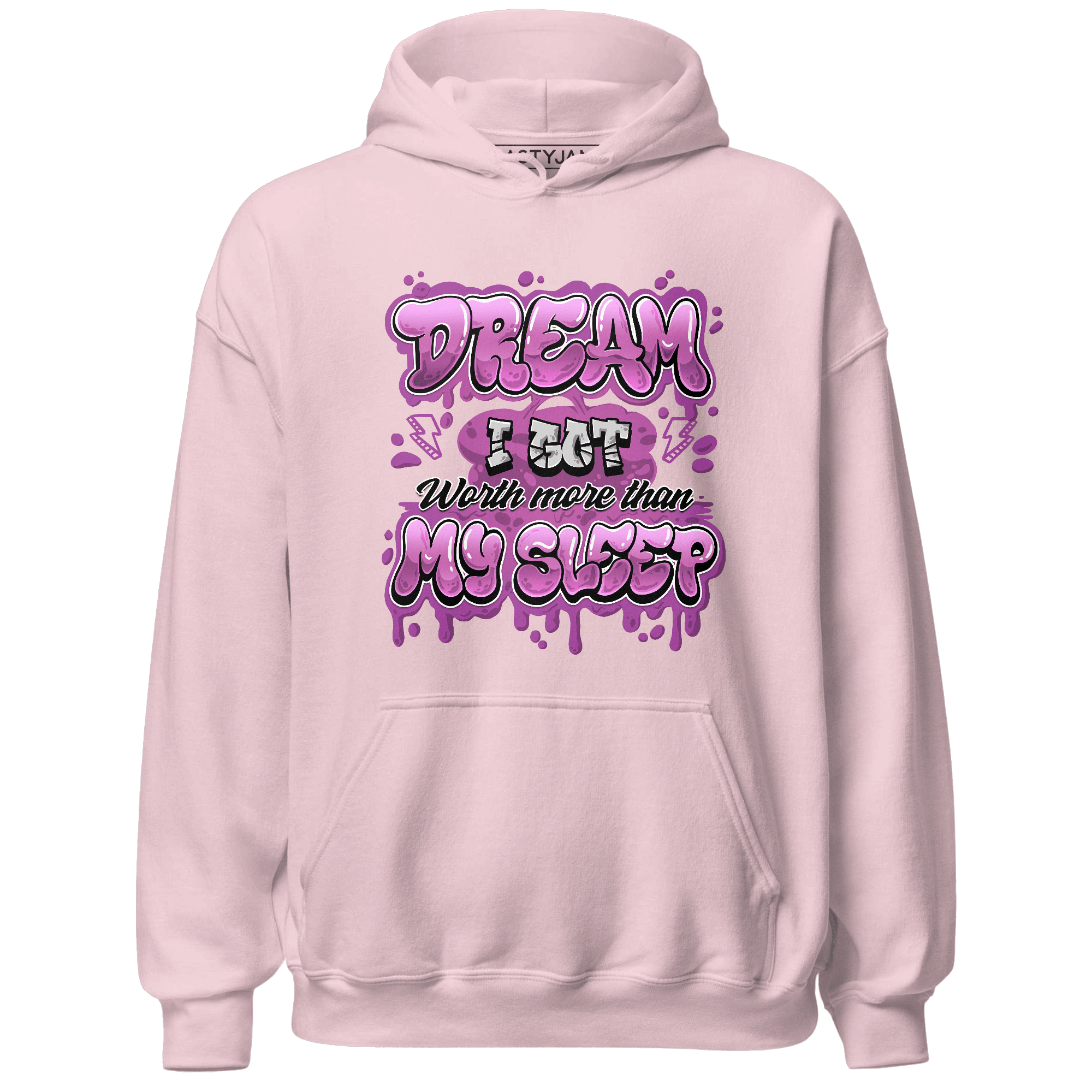GS Hyper Violet 4s Hoodie Match Dream Over Rest - NastyJamz