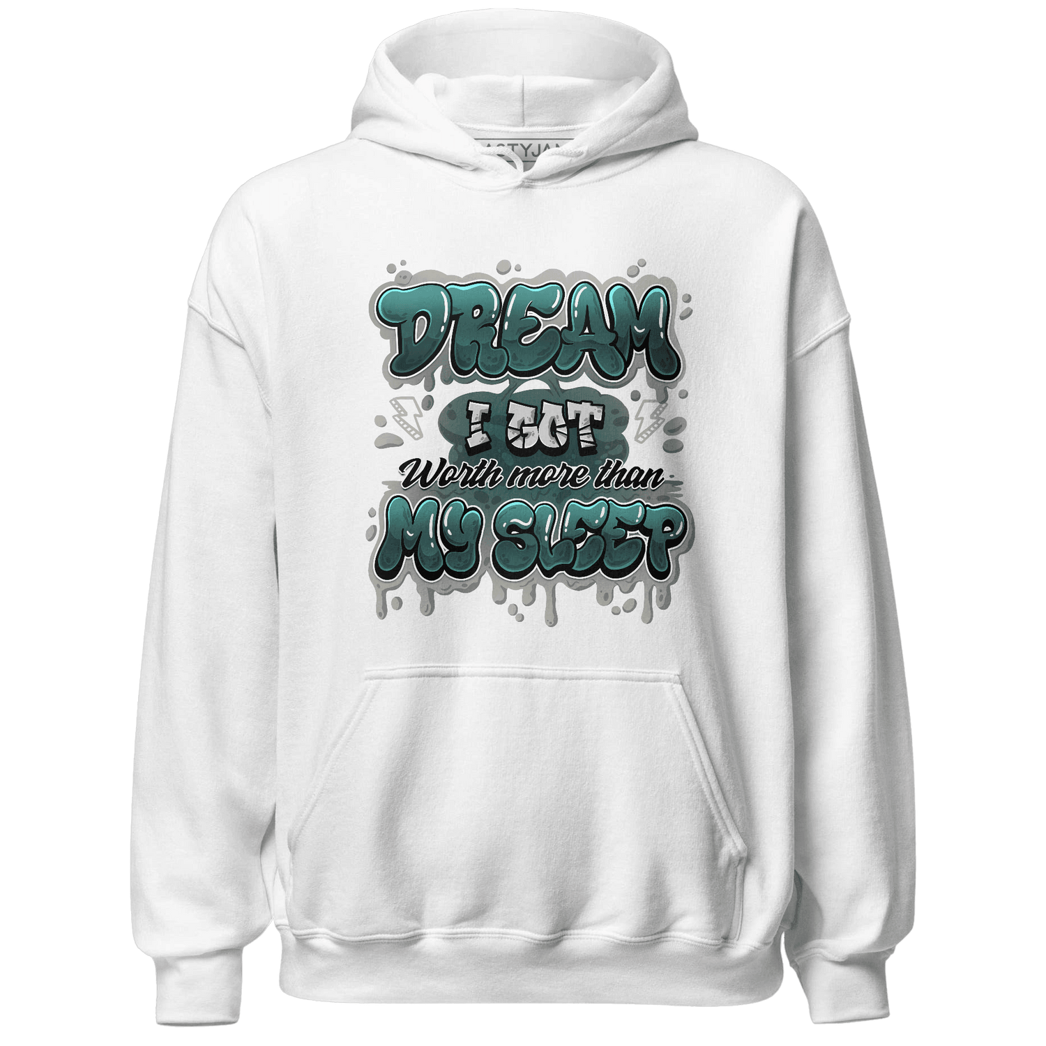 Oxidized Green 4s Hoodie Match Dream Over Rest - NastyJamz