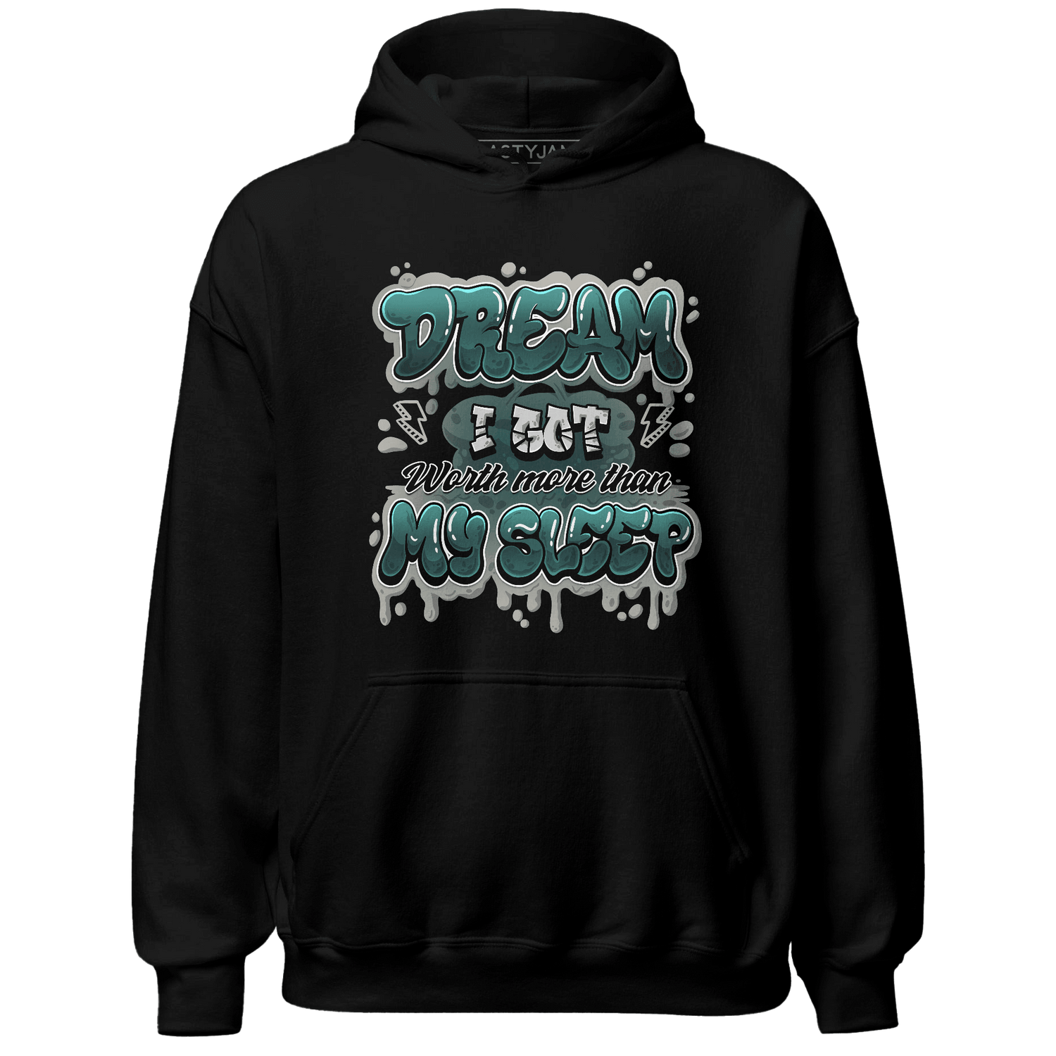 Oxidized Green 4s Hoodie Match Dream Over Rest - NastyJamz