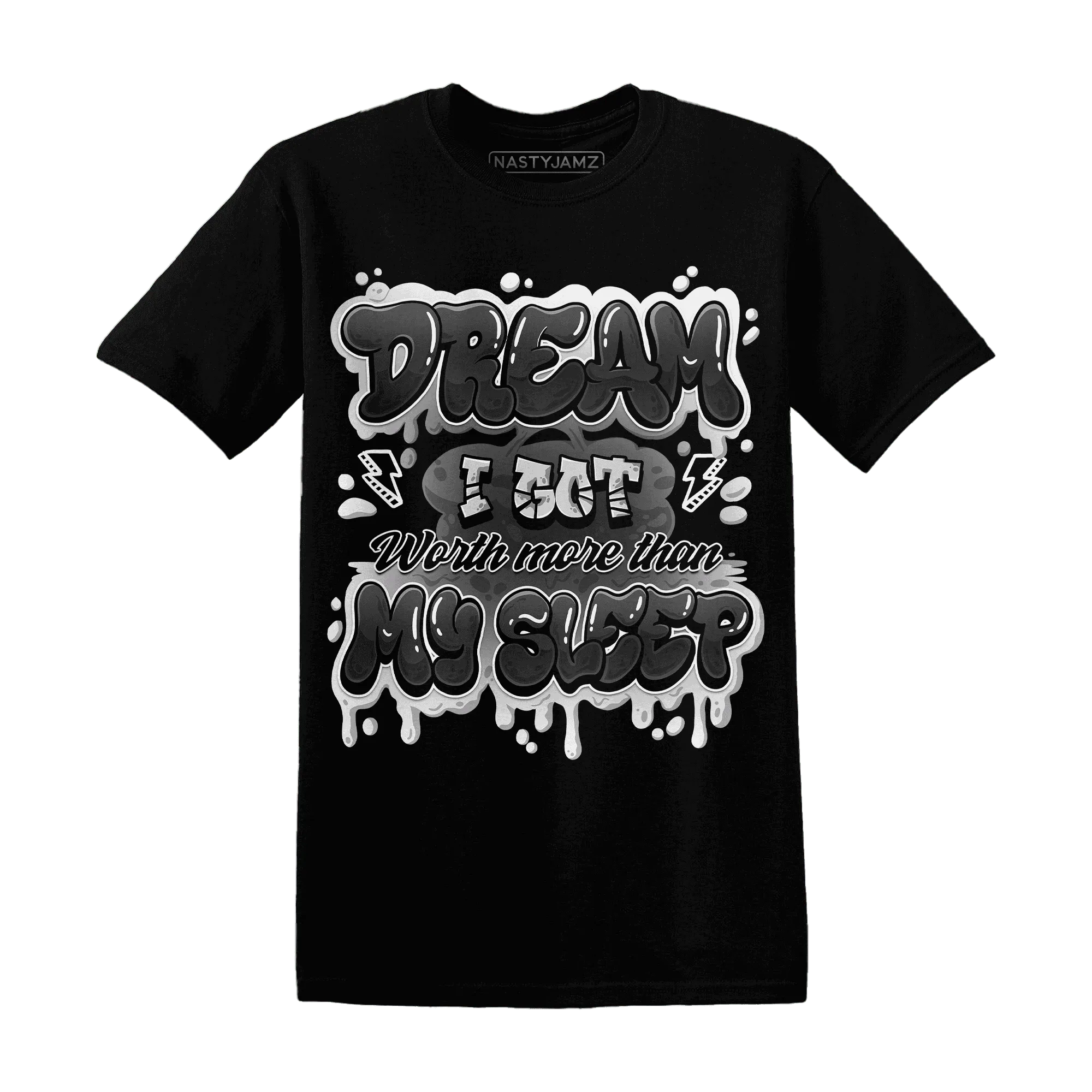 White-Thunder-4s-T-Shirt-Match-Dream-Over-Rest