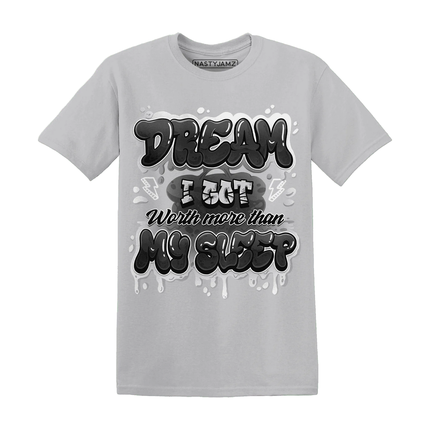White-Thunder-4s-T-Shirt-Match-Dream-Over-Rest