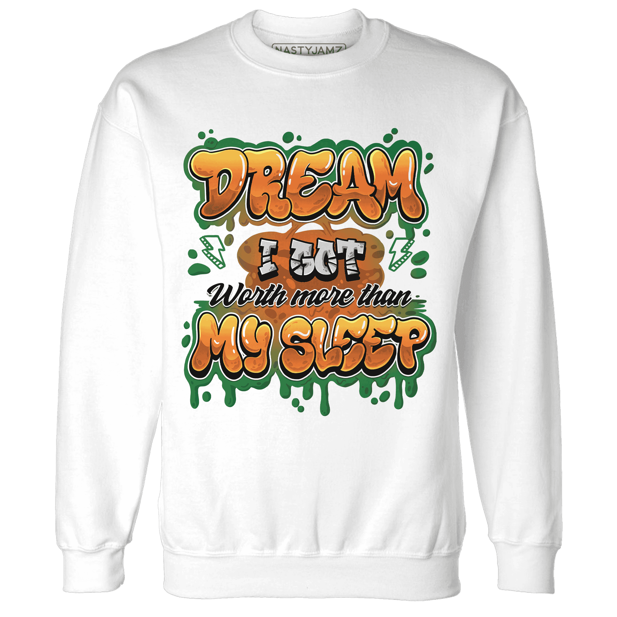 MAM Hurricanes 5s Sweatshirt Match Dream Over Rest - NastyJamz