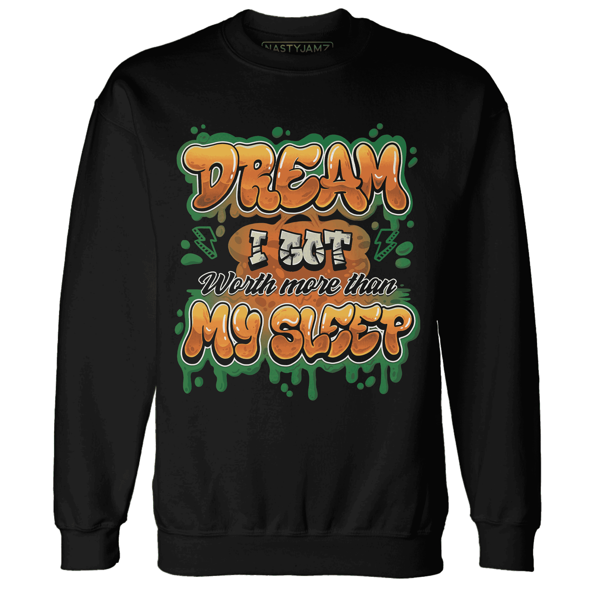 MAM Hurricanes 5s Sweatshirt Match Dream Over Rest - NastyJamz
