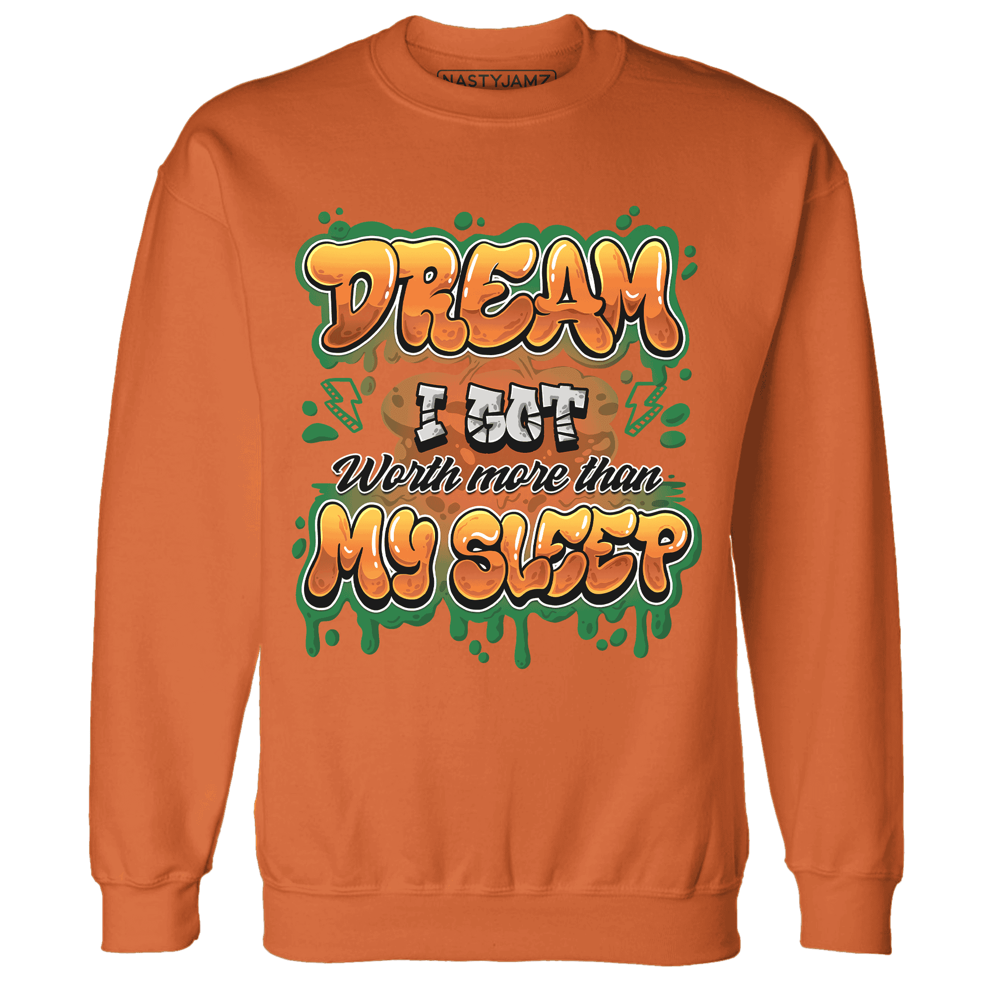 MAM Hurricanes 5s Sweatshirt Match Dream Over Rest - NastyJamz