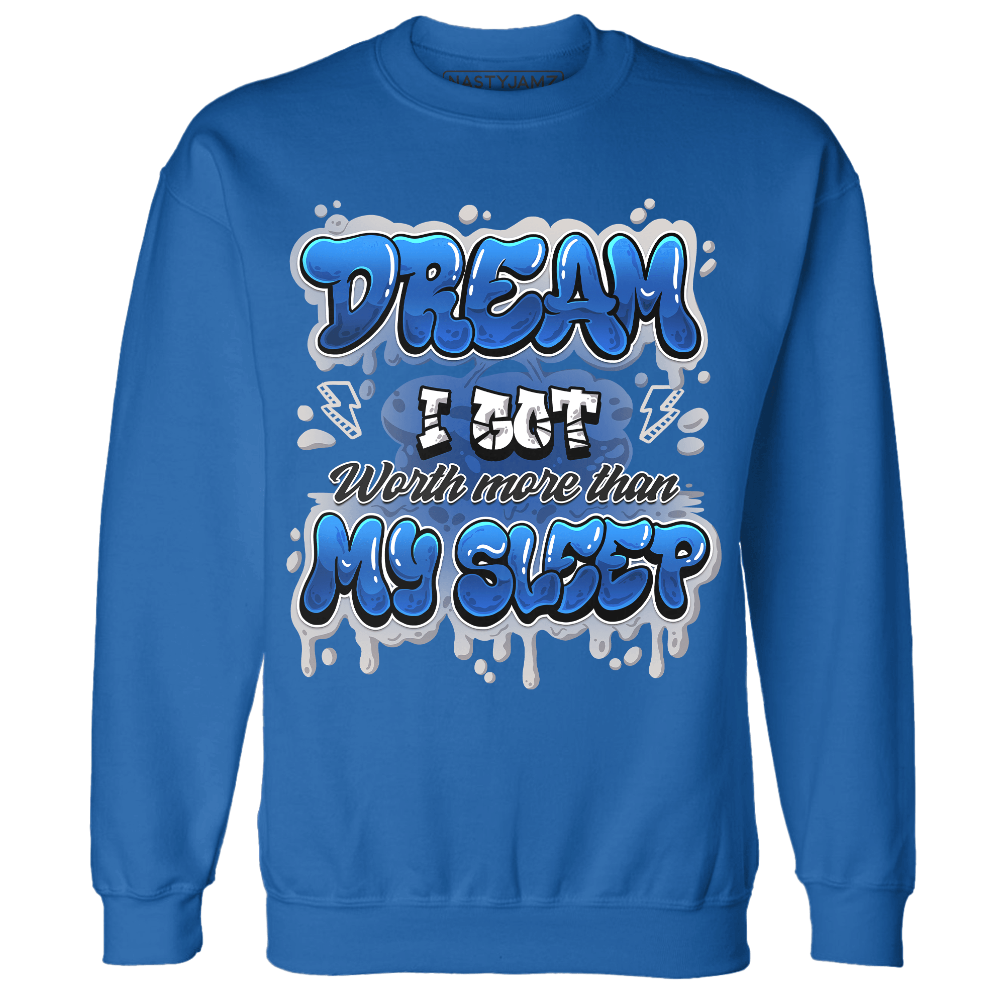 Air Max 1 86 Royal Sweatshirt Match Dream Over Rest - NastyJamz